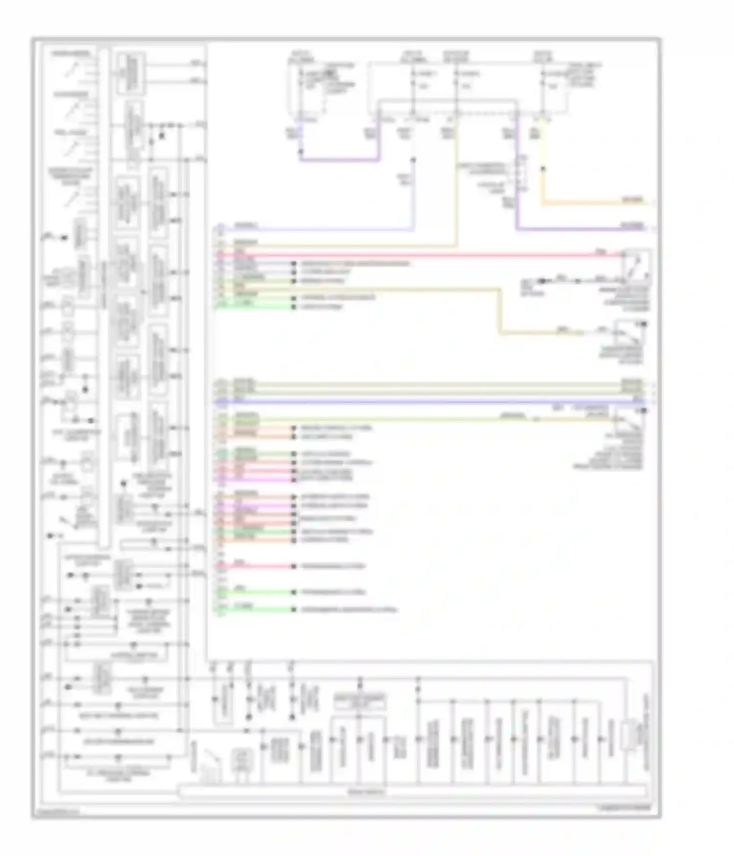 Wiring diagram hi-beam ind for Subaru Legacy BL/BP facelift (2006-2009) (1 of 2)