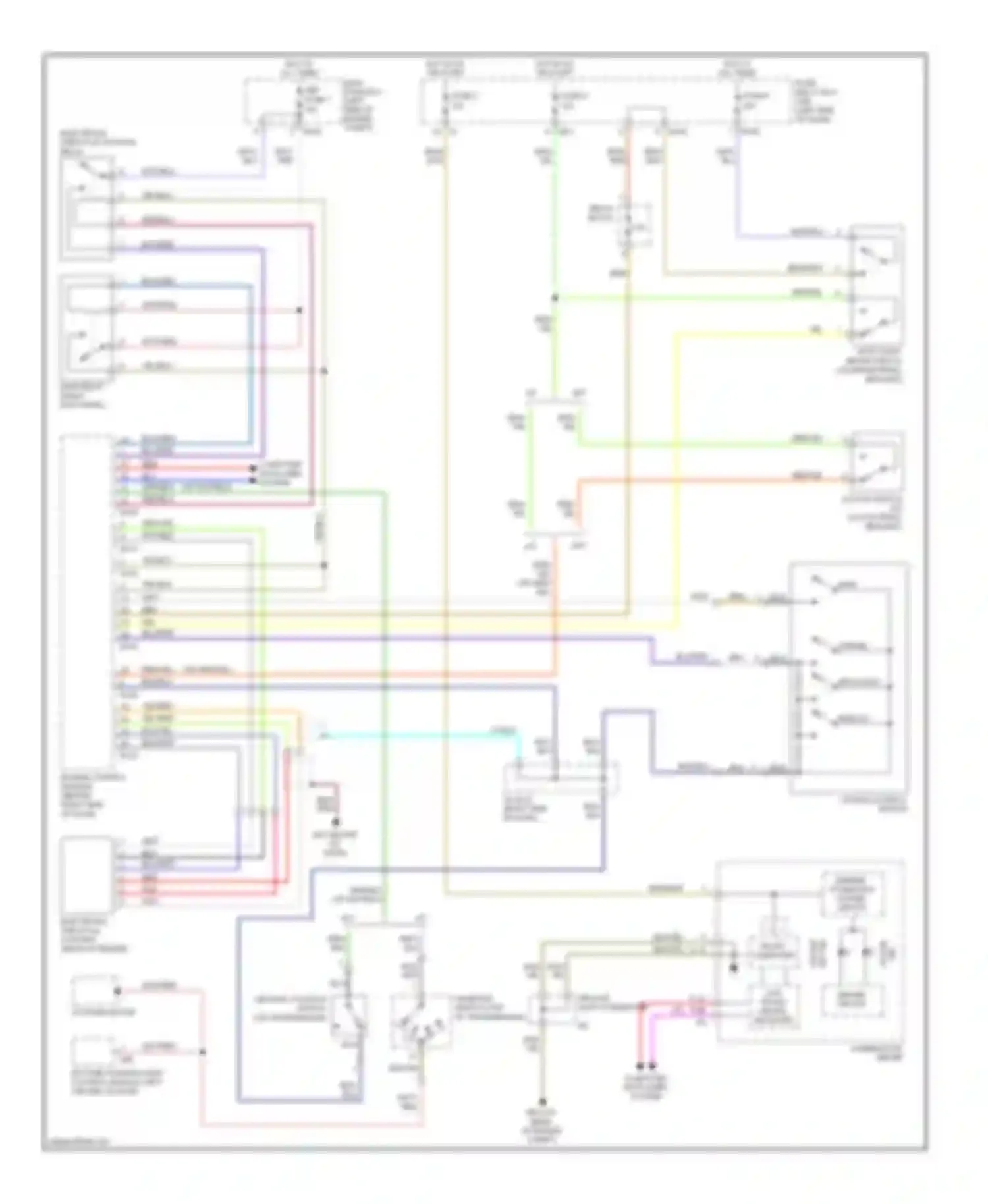 Wiring diagram vio for Subaru Legacy BL/BP facelift (2006-2009) (1 of 30)