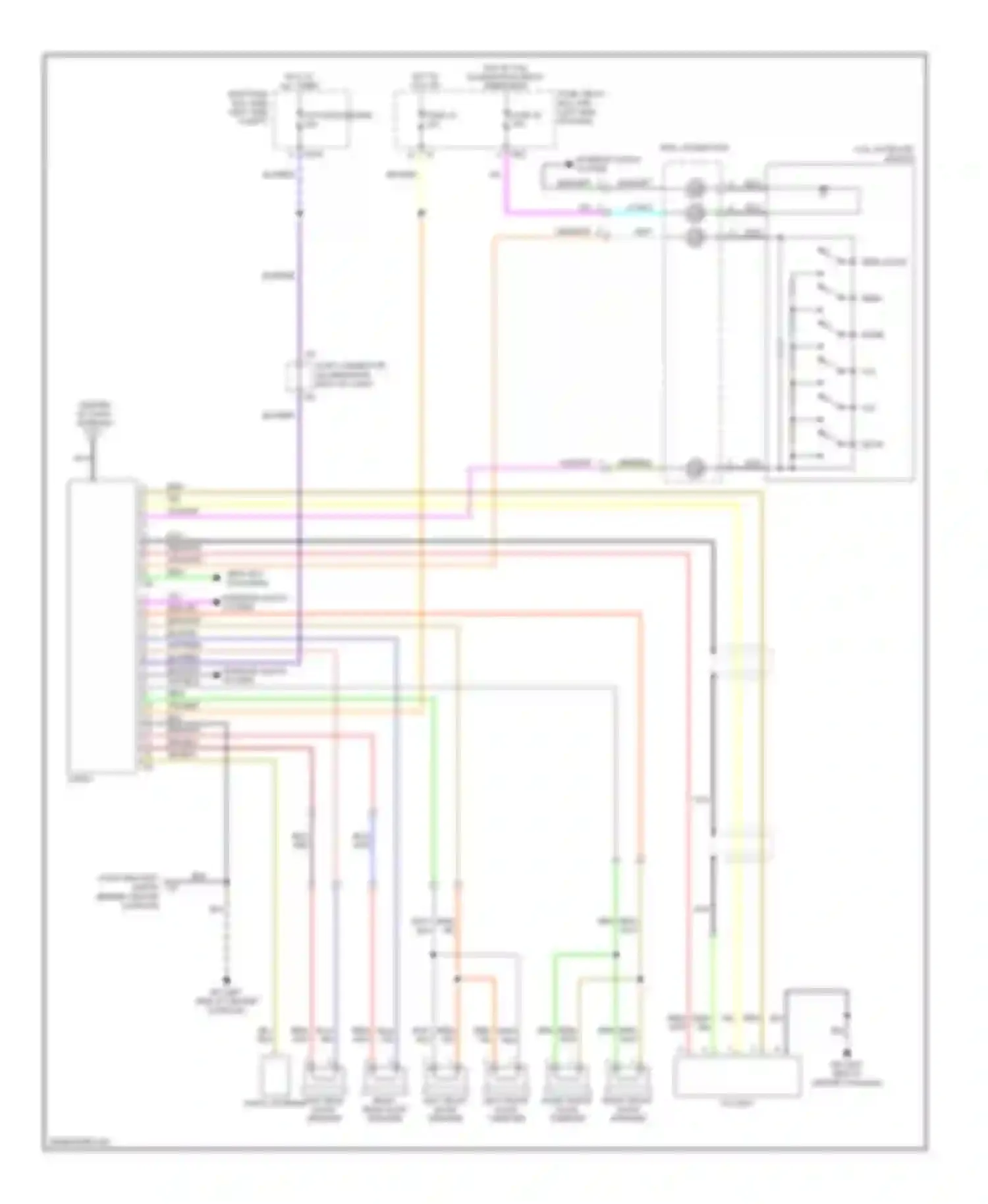 Wiring diagram wht for Subaru Legacy BL/BP facelift (2006-2009) (38 of 54)