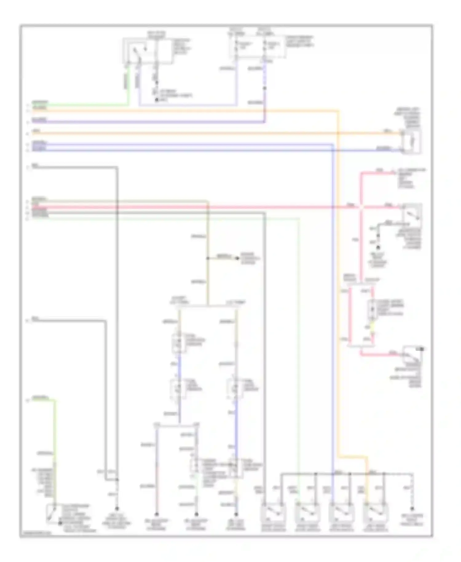 Wiring diagram pnk for Subaru Legacy BL/BP (2003-2006) (17 of 21)