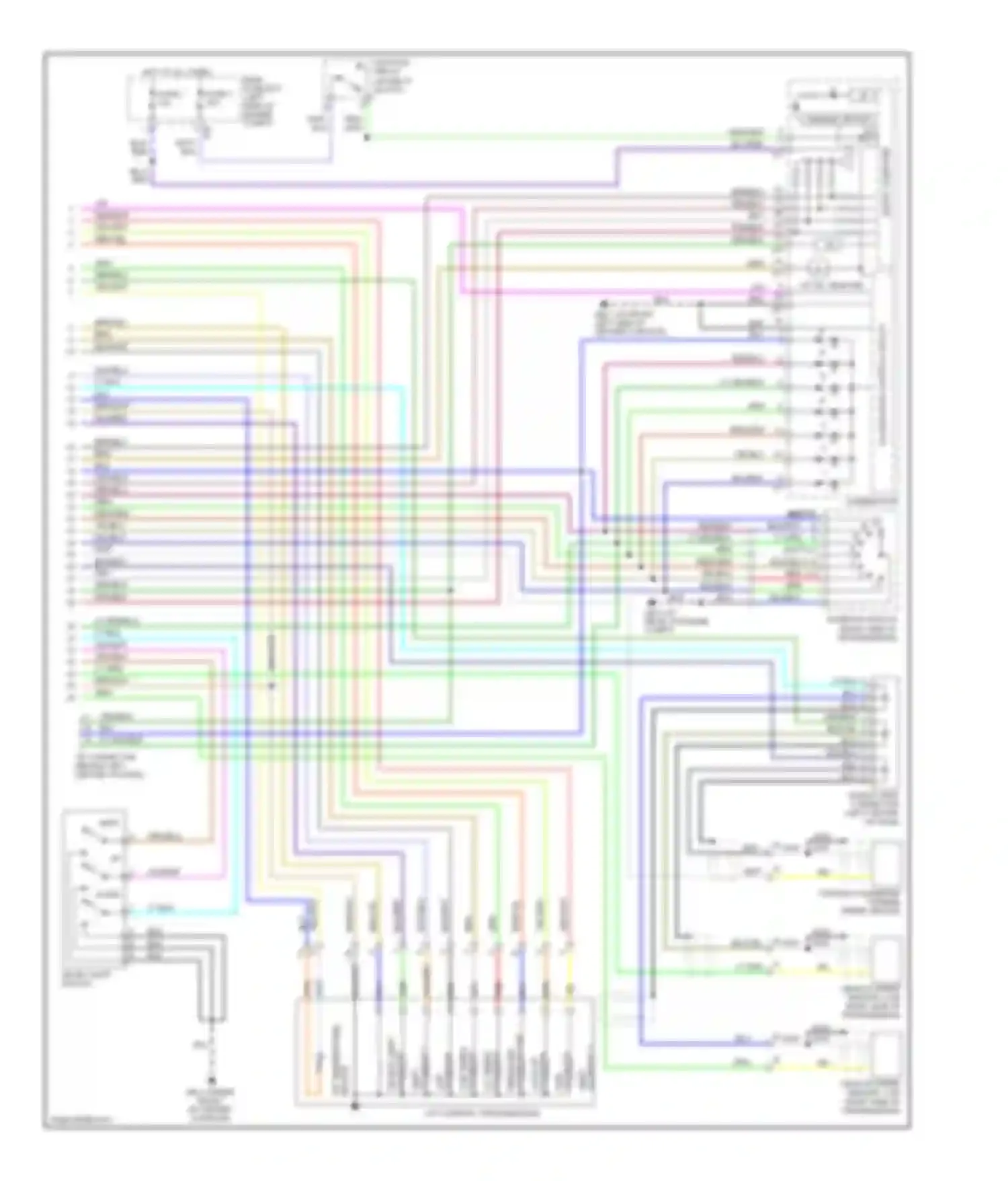 Wiring diagram red/wht for Subaru Legacy BL/BP (2003-2006) (15 of 21)