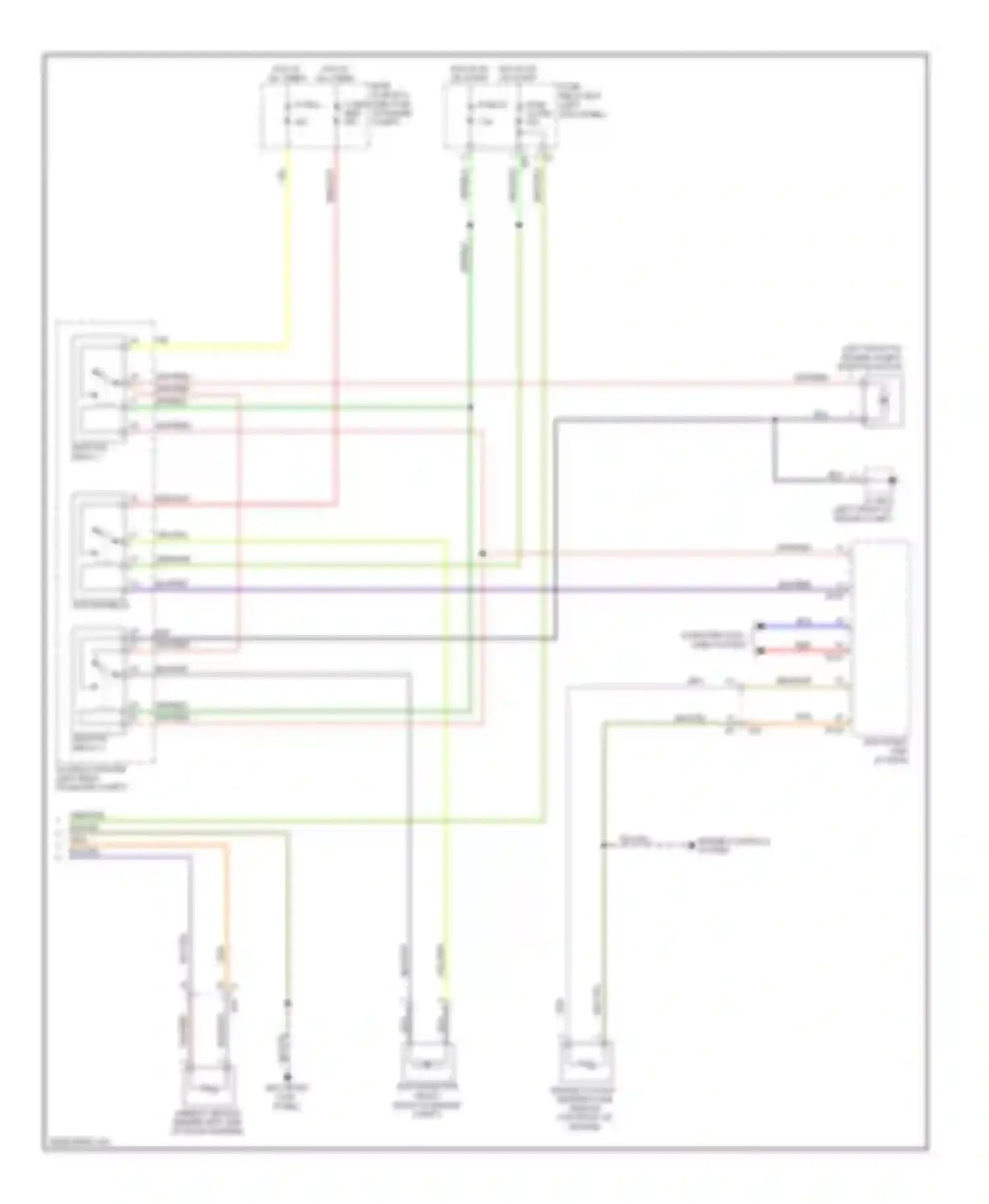 Legacy Subaru BM/BR facelift (2012-2014): 2.5l, automatic a/c circuit (3 of 3)