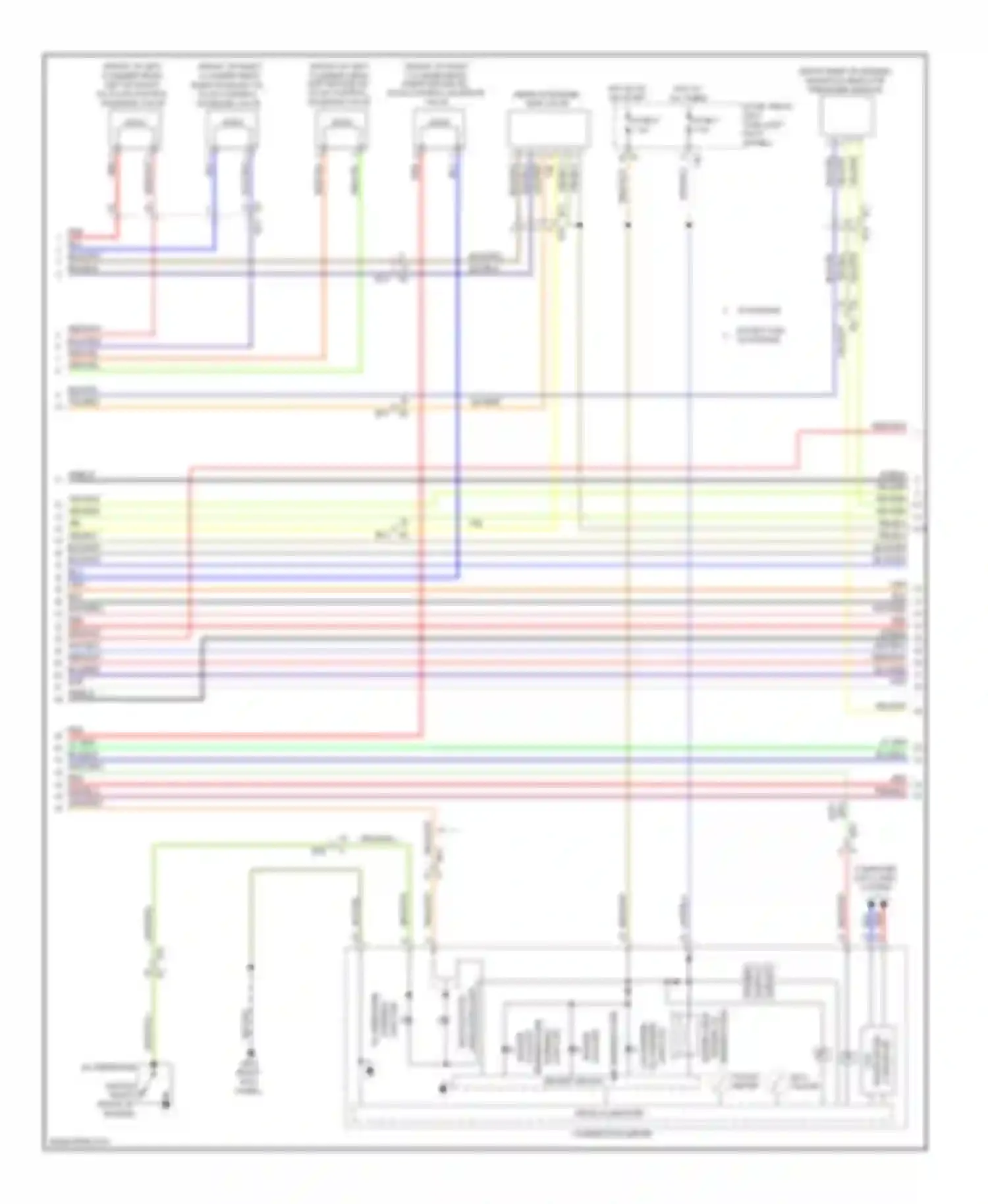 Legacy Subaru BM/BR facelift (2012-2014): Wiring diagram engine performance 3.6l (2 of 5)
