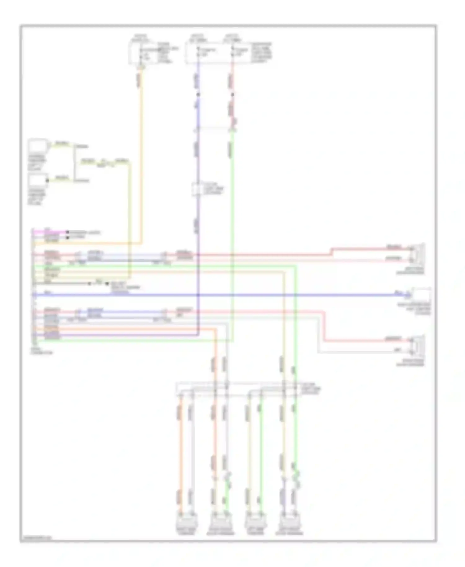 Legacy Subaru BM/BR facelift (2012-2014): Radio provision circuit