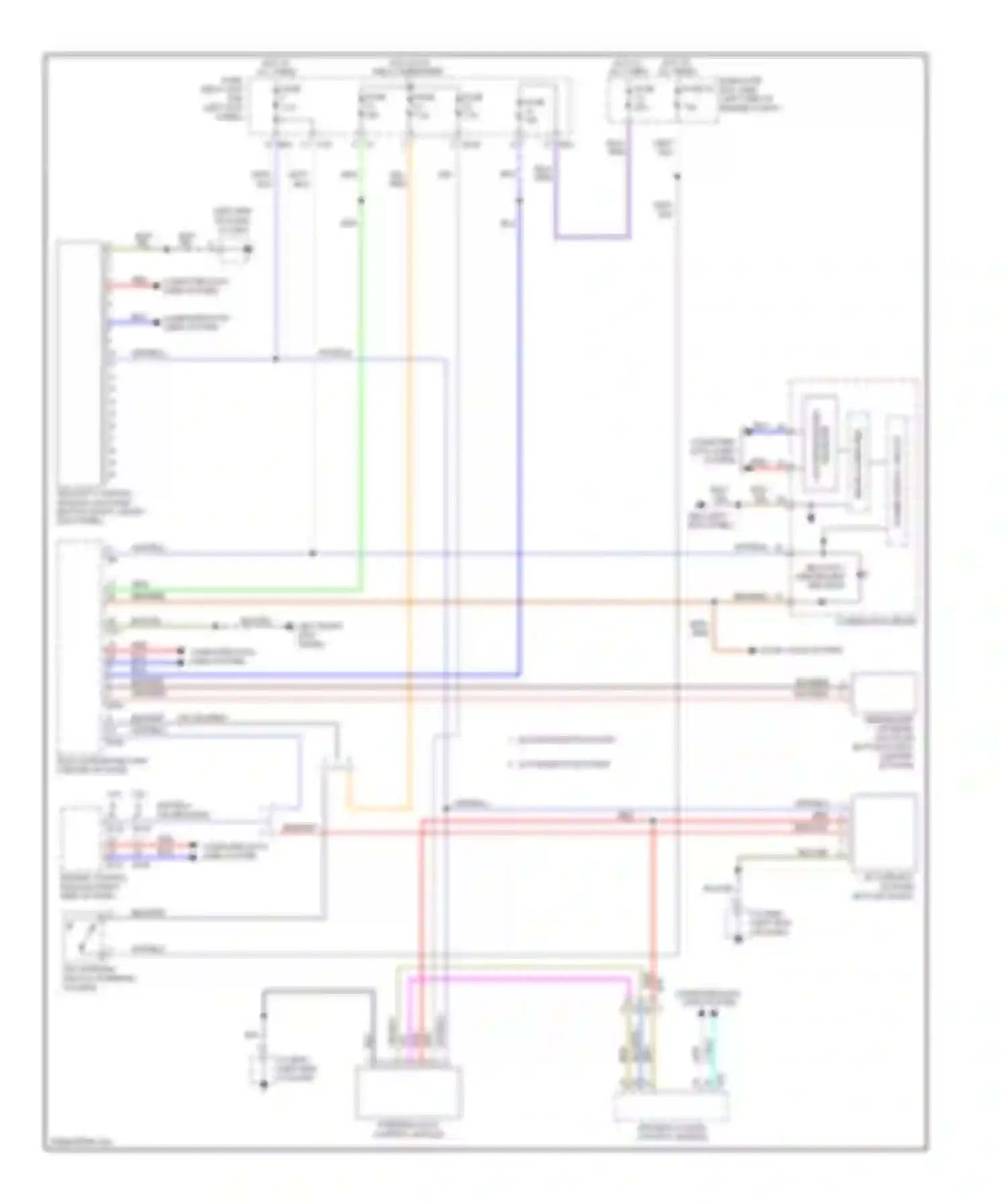 Wiring diagram blk for Subaru Legacy BM/BR facelift (2012-2014) (20 of 107)
