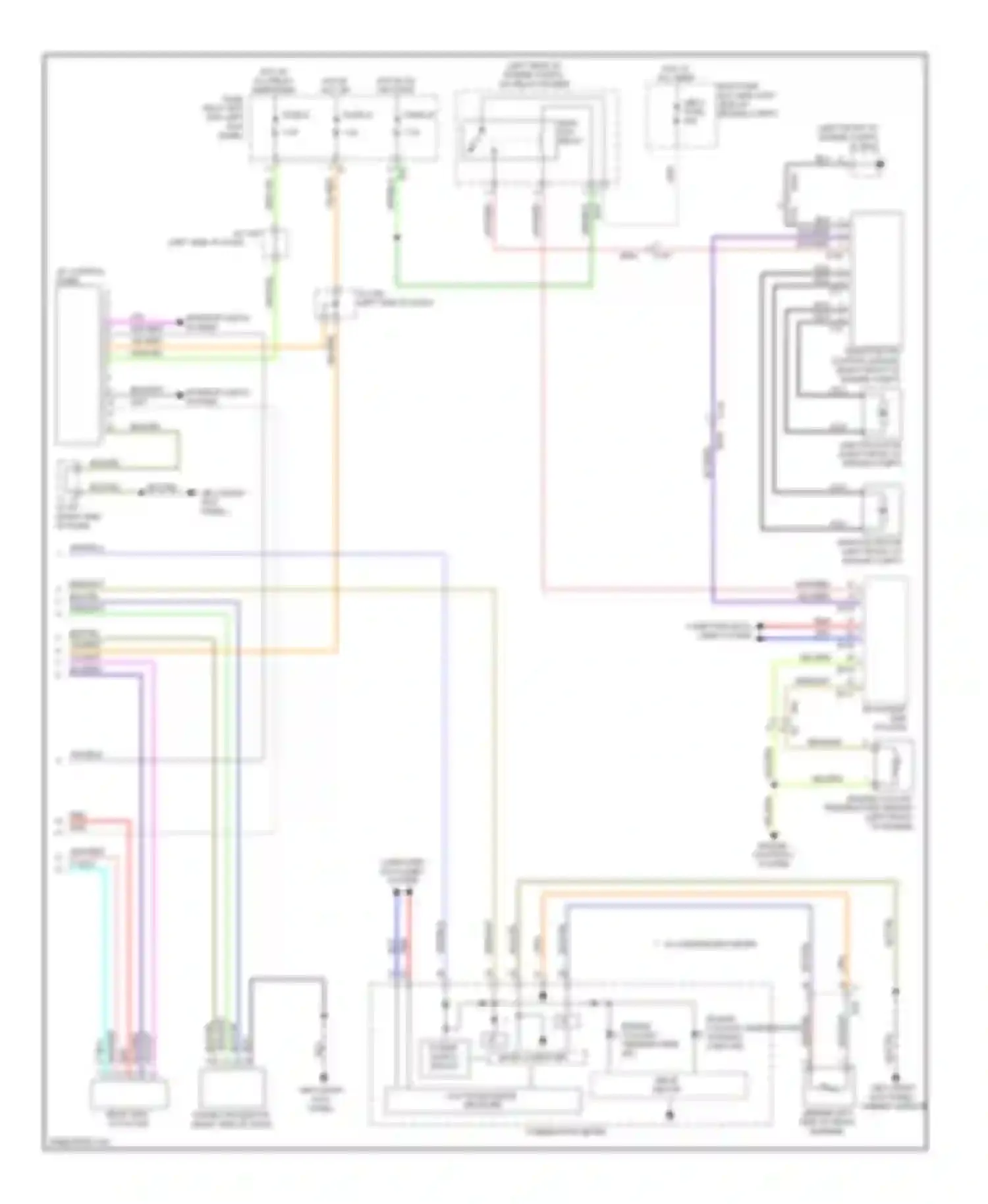 Wiring diagram fuse 31 for Subaru Legacy BM/BR facelift (2012-2014) (4 of 11)