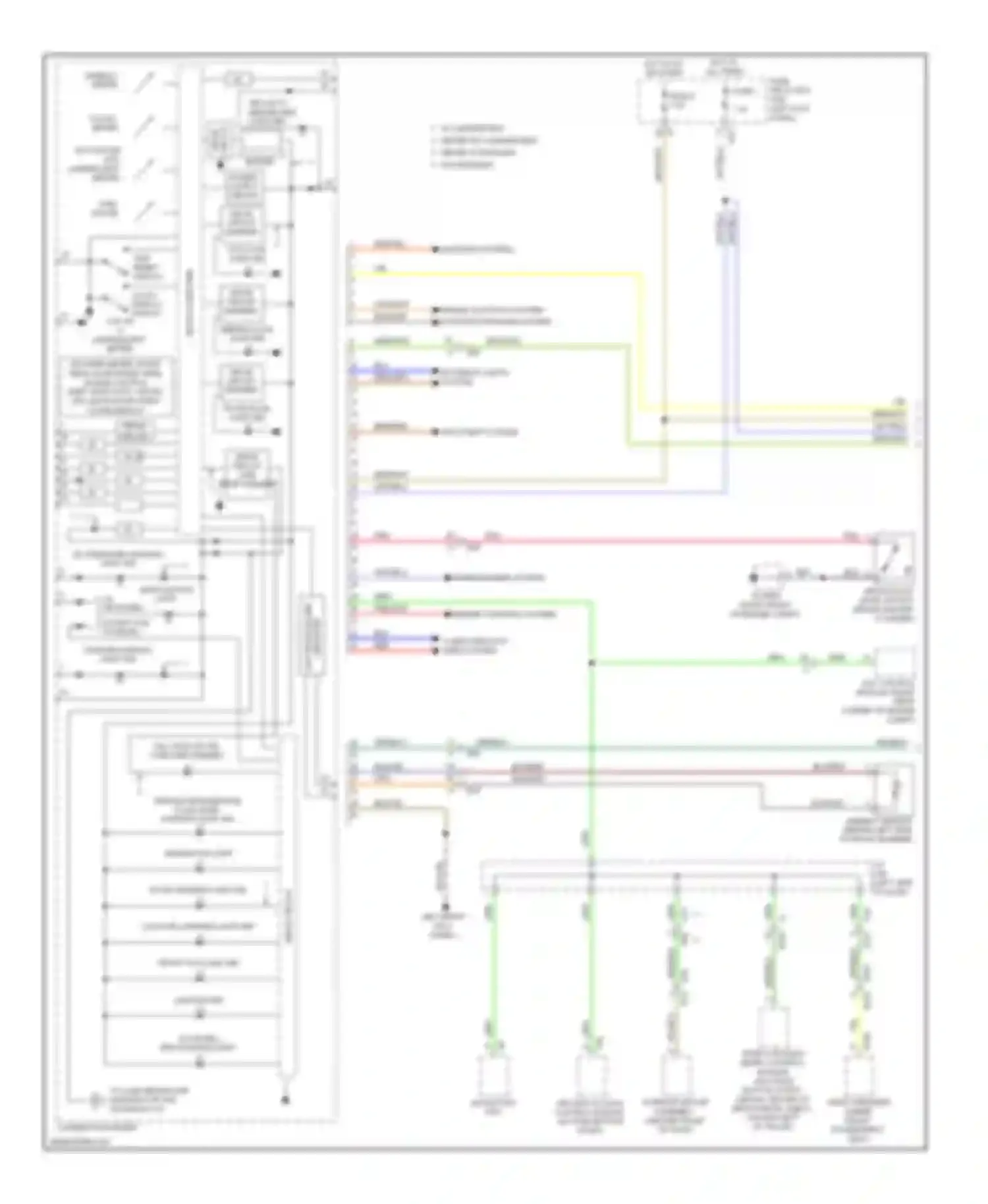 Wiring diagram fuse 7 for Subaru Legacy BM/BR facelift (2012-2014) (15 of 21)