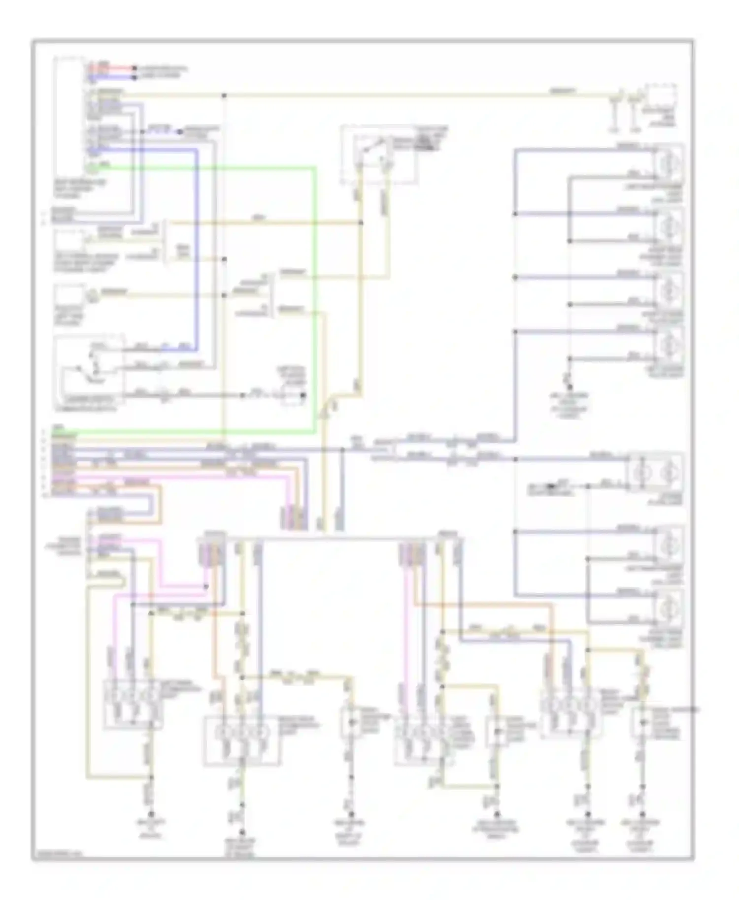 Wiring diagram grn for Subaru Legacy BM/BR facelift (2012-2014) (23 of 72)