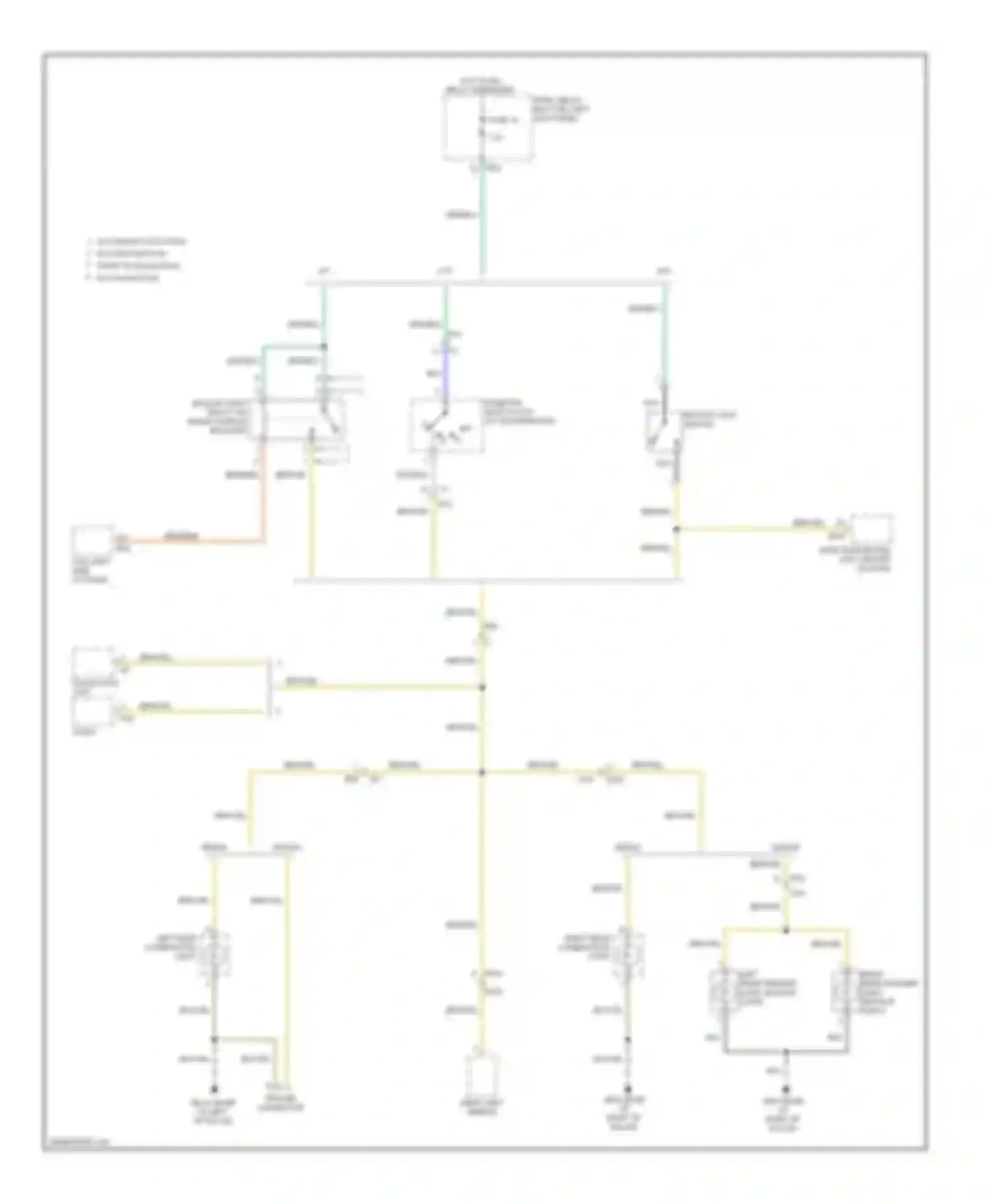 Wiring diagram grn/blu for Subaru Legacy BM/BR facelift (2012-2014) (6 of 13)