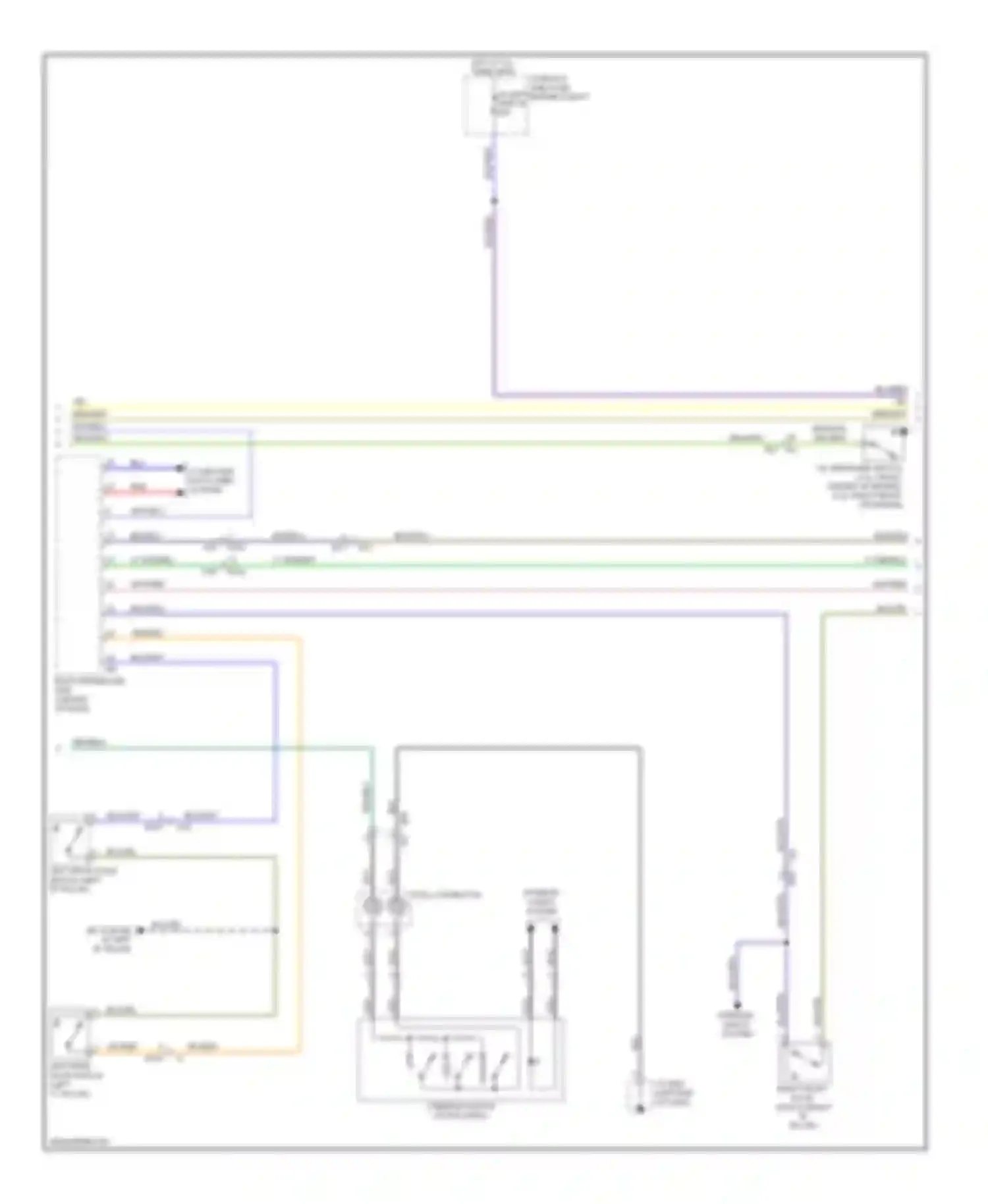 Wiring diagram grn/blu for Subaru Legacy BM/BR facelift (2012-2014) (9 of 13)