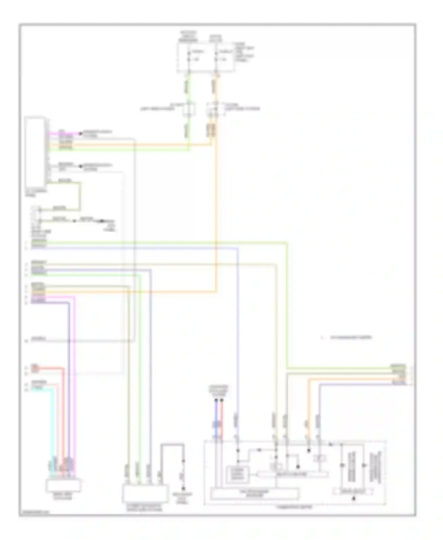 Wiring diagram hot in acc or on for Subaru Legacy BM/BR facelift (2012-2014) (1 of 4)