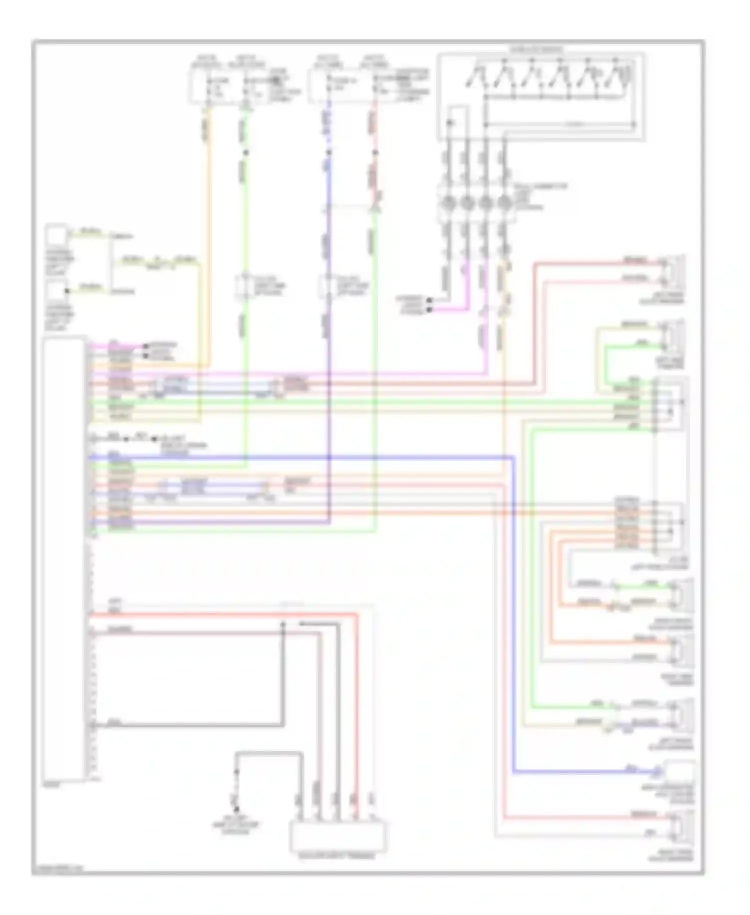 Wiring diagram org/wht for Subaru Legacy BM/BR facelift (2012-2014) (11 of 12)