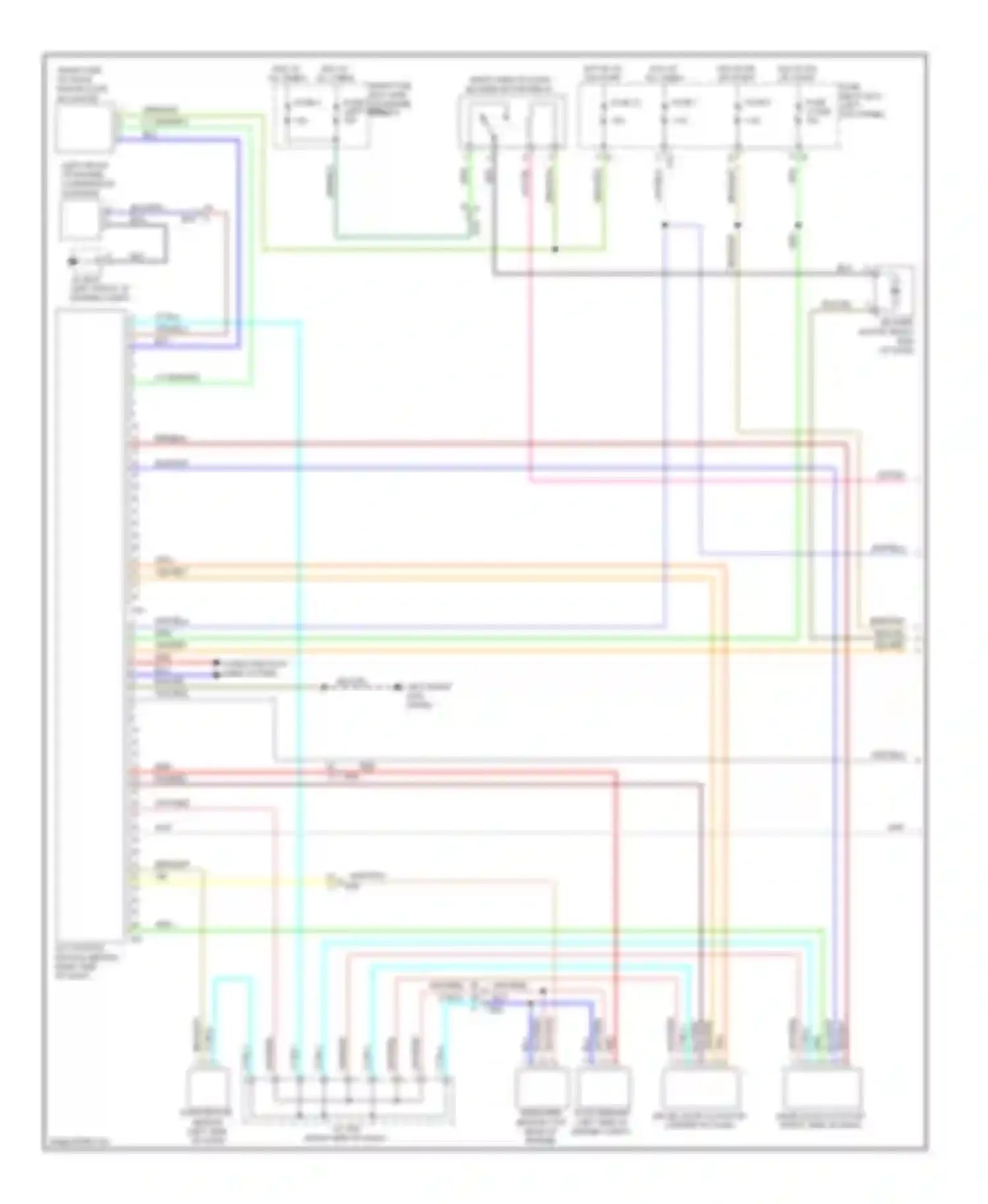 Wiring diagram wht/org for Subaru Legacy BM/BR facelift (2012-2014) (4 of 24)