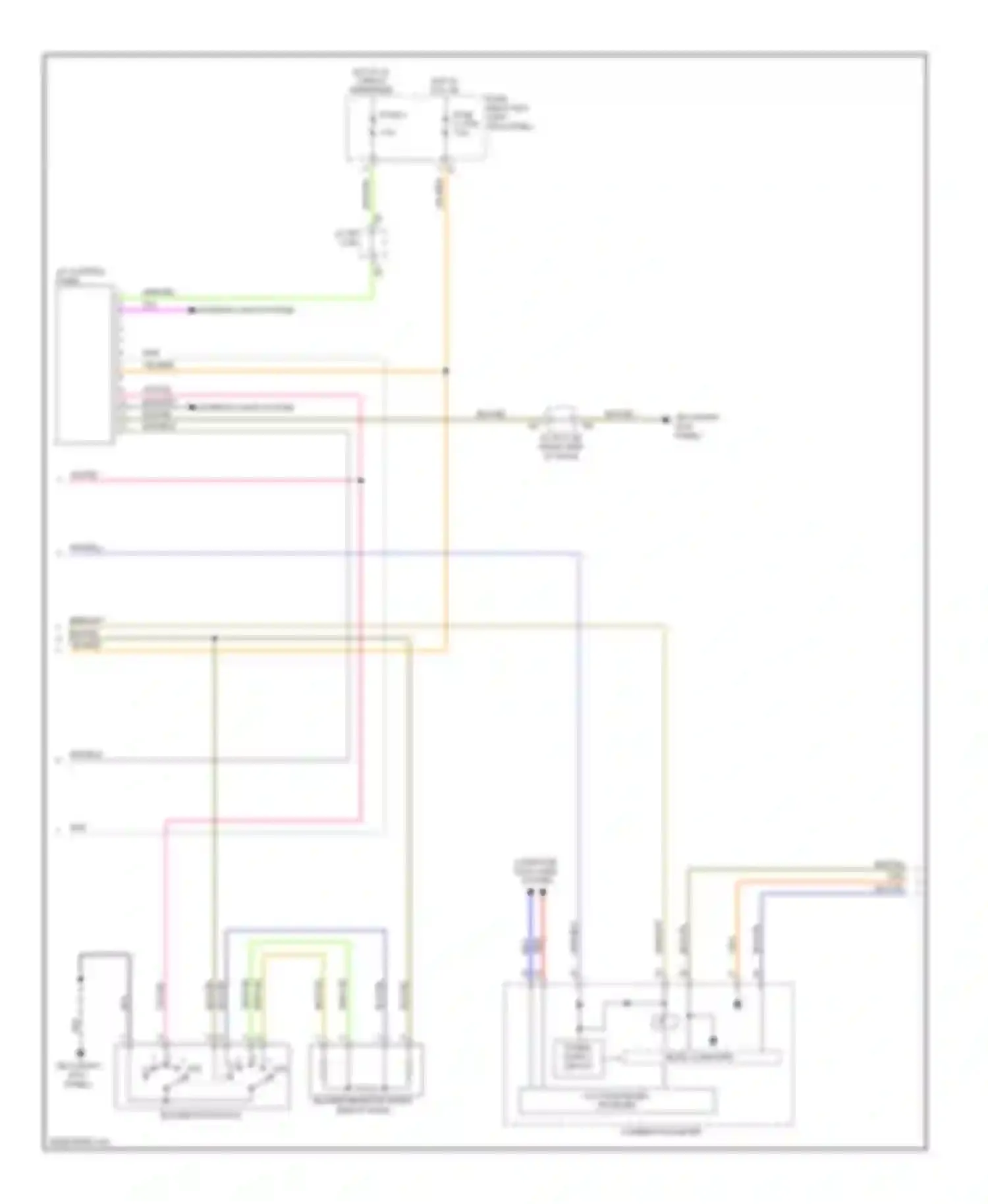 Legacy Subaru BM/BR (2009-2012): 2.5l, manual a/c circuit (2 of 3)