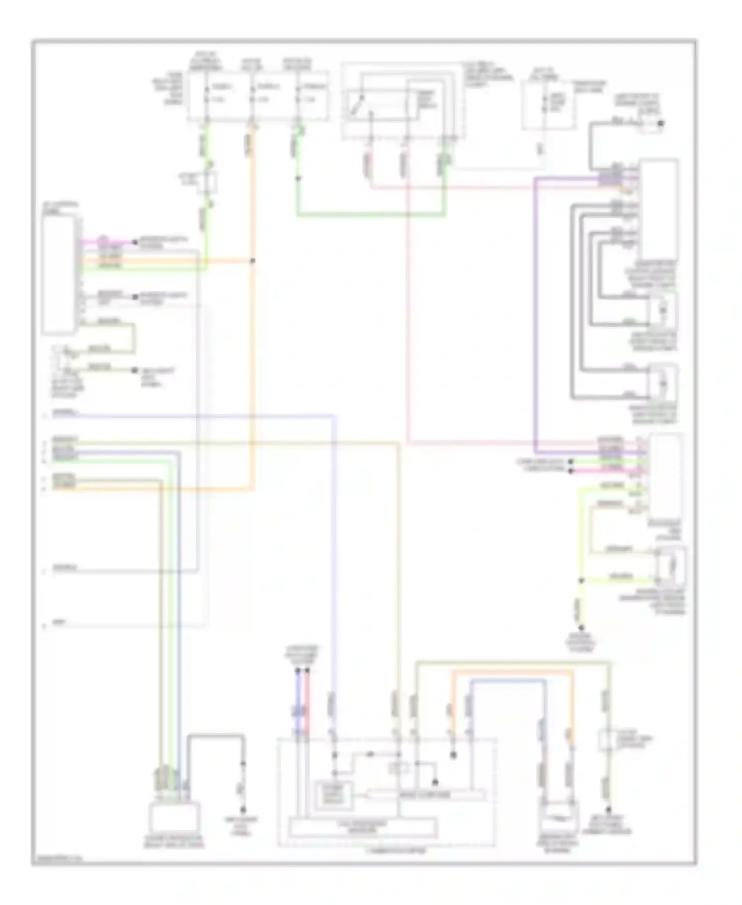Legacy Subaru BM/BR (2009-2012): 3.6l, automatic a/c circuit (2 of 2)