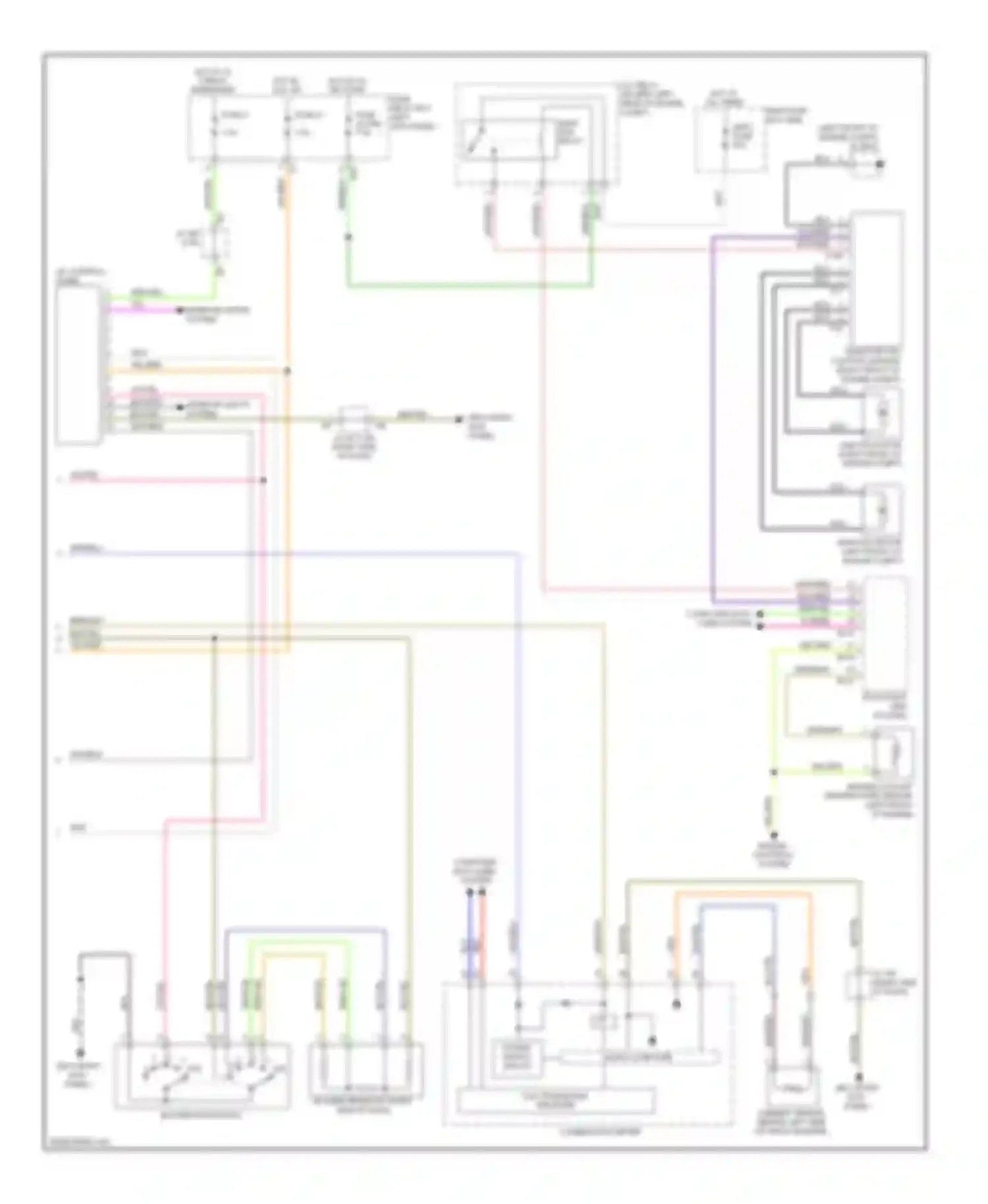 Legacy Subaru BM/BR (2009-2012): 3.6l, manual a/c circuit (2 of 2)