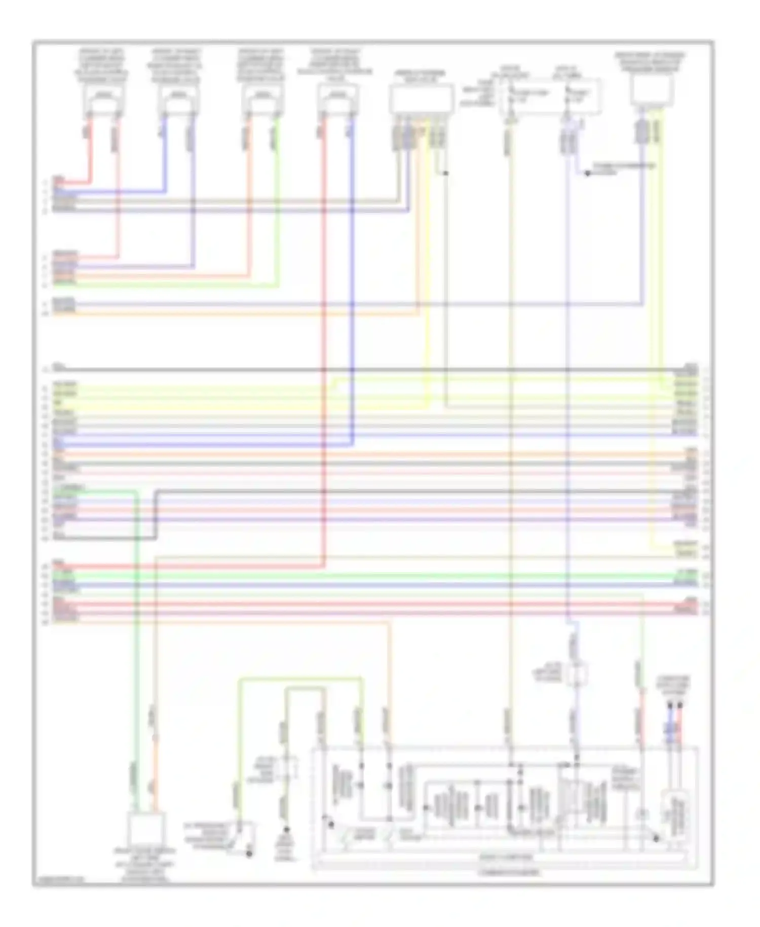 Legacy Subaru BM/BR (2009-2012): Wiring diagram engine performance 3.6l (2 of 5)