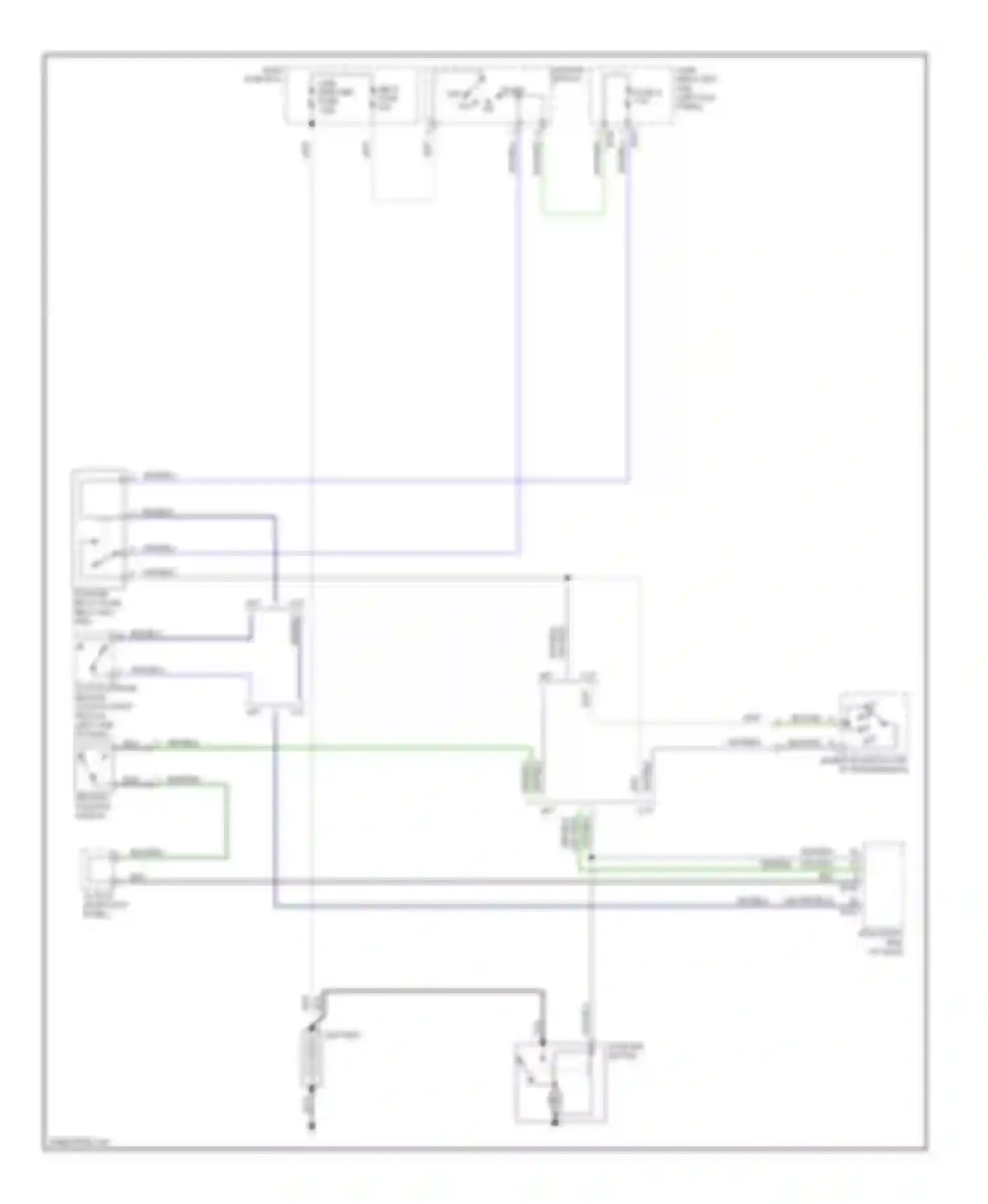 Legacy Subaru BM/BR (2009-2012): 2.5l, starting circuit