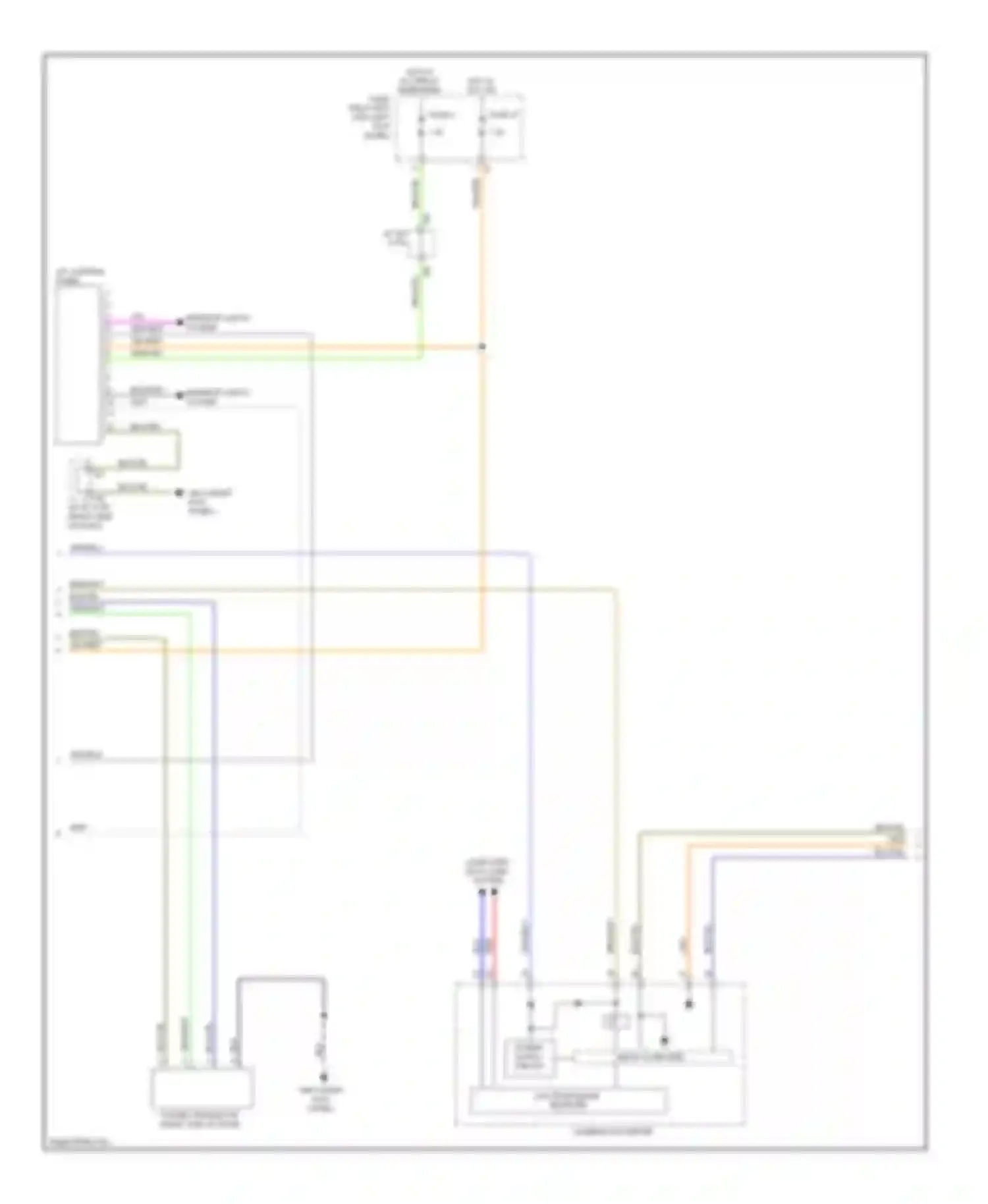 Wiring diagram computer data lines system for Subaru Legacy BM/BR (2009-2012) (2 of 55)