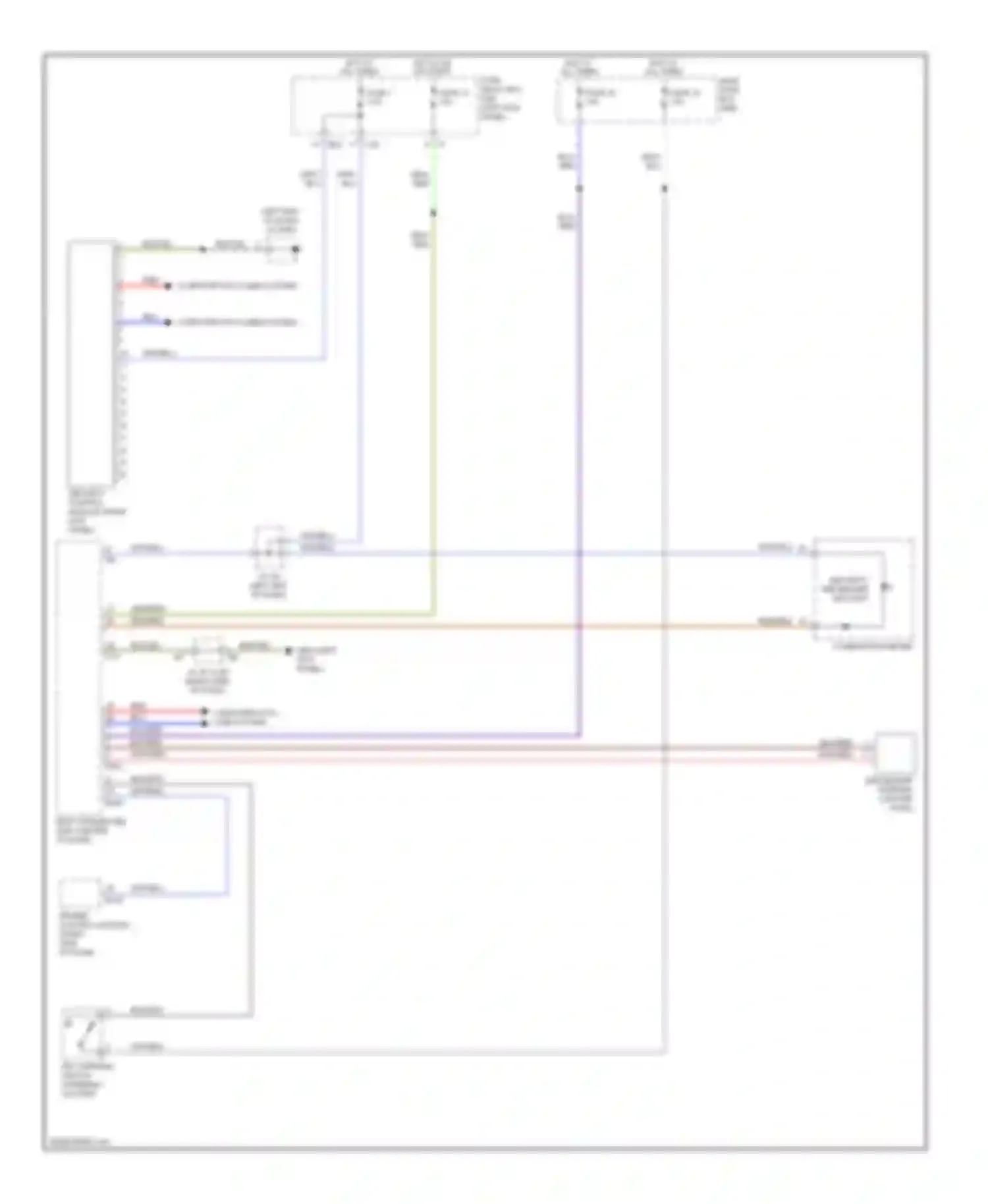 Wiring diagram main fuse for Subaru Legacy BM/BR (2009-2012) (1 of 2)