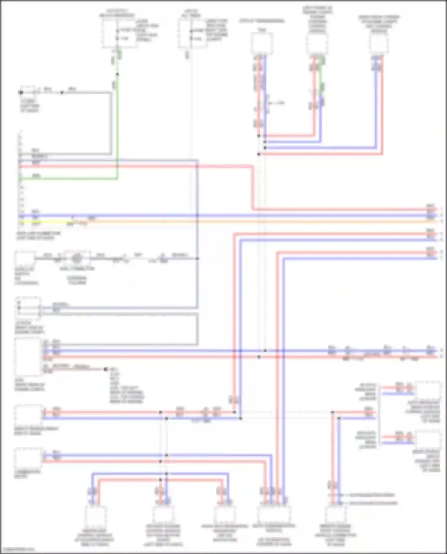 Legacy Subaru BN/BS facelift (2017-2020): Computer data lines circuit (1 of 2)