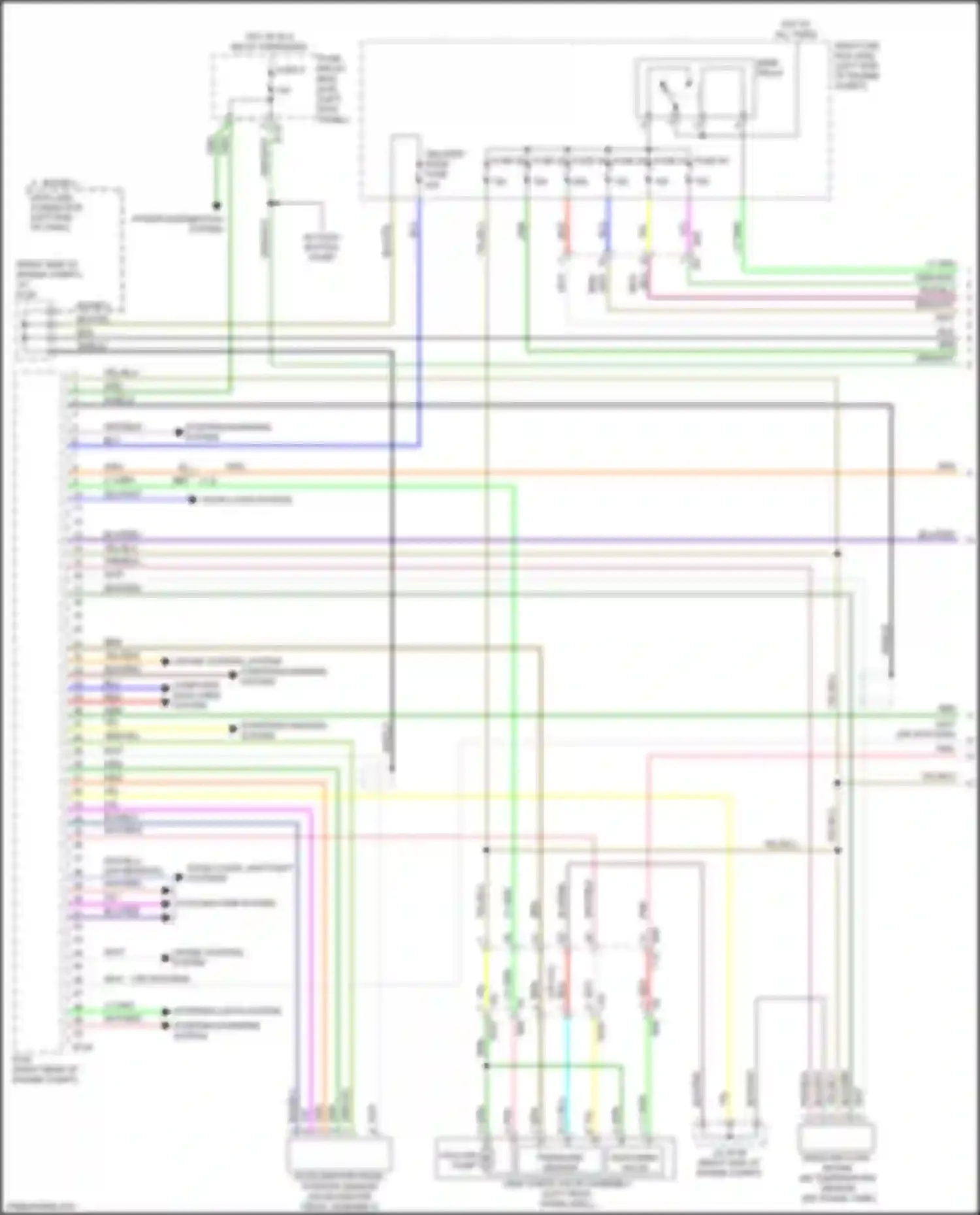 Legacy Subaru BN/BS facelift (2017-2020): Wiring diagram engine performance 3.6l (1 of 6)