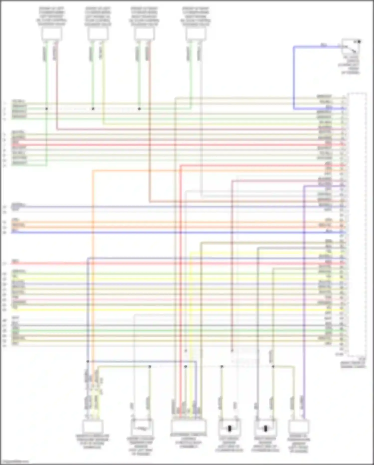 Legacy Subaru BN/BS facelift (2017-2020): Wiring diagram engine performance 3.6l (6 of 6)