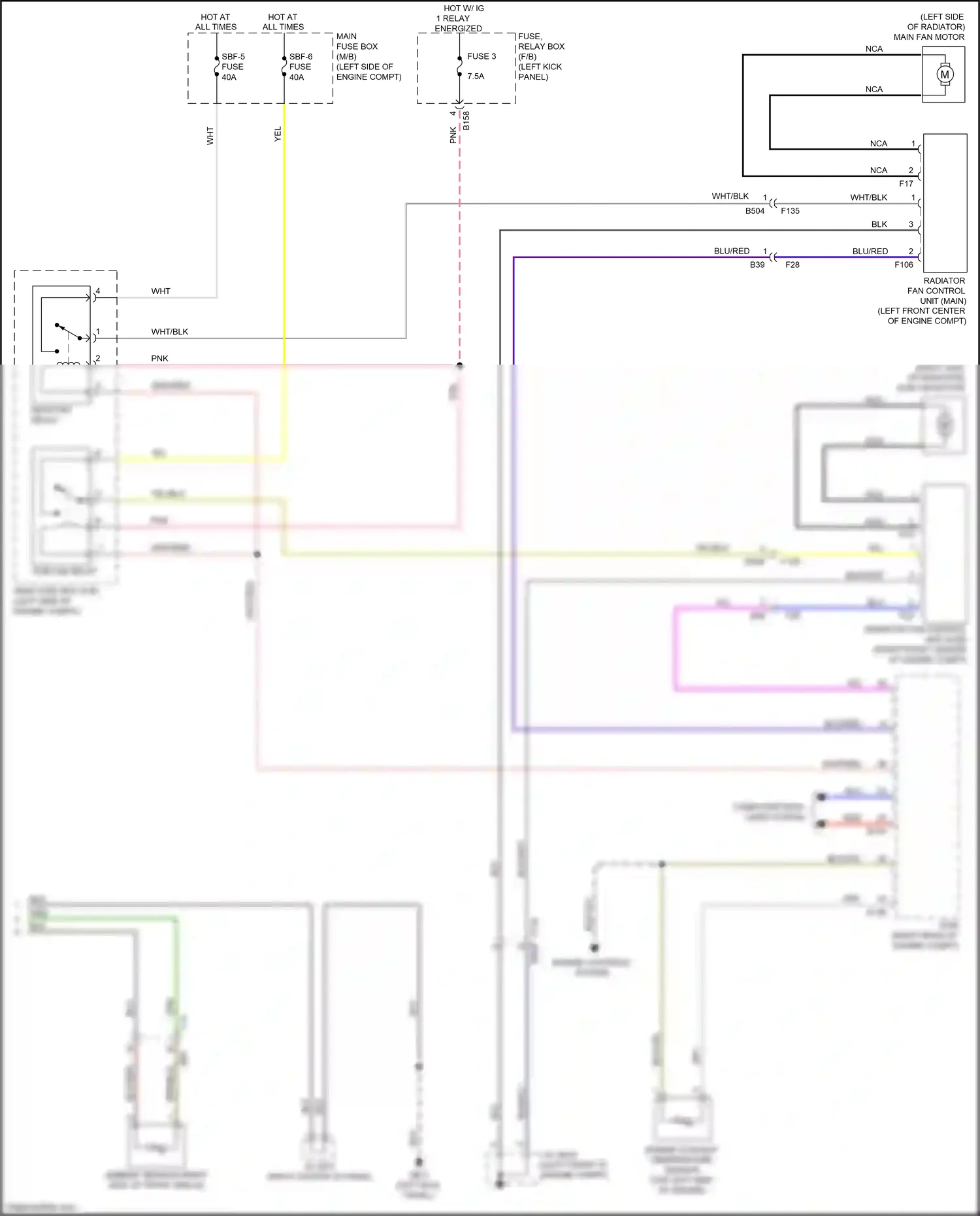 Subaru Legacy BN/BS facelift (2017-2020) computer data lines system wiring diagram  (69 of 77)