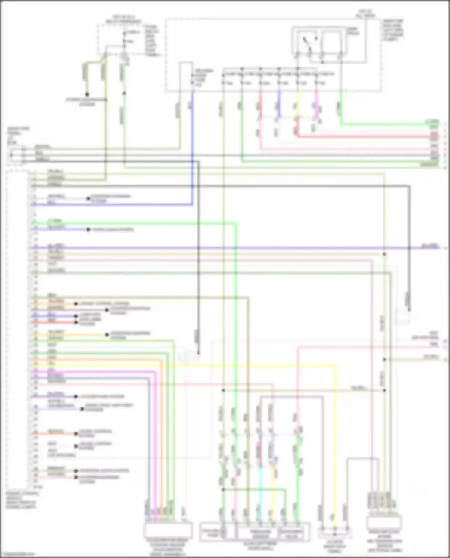 Legacy Subaru BN/BS (2014-2017): Wiring diagram engine performance 2.5l (1 of 5)