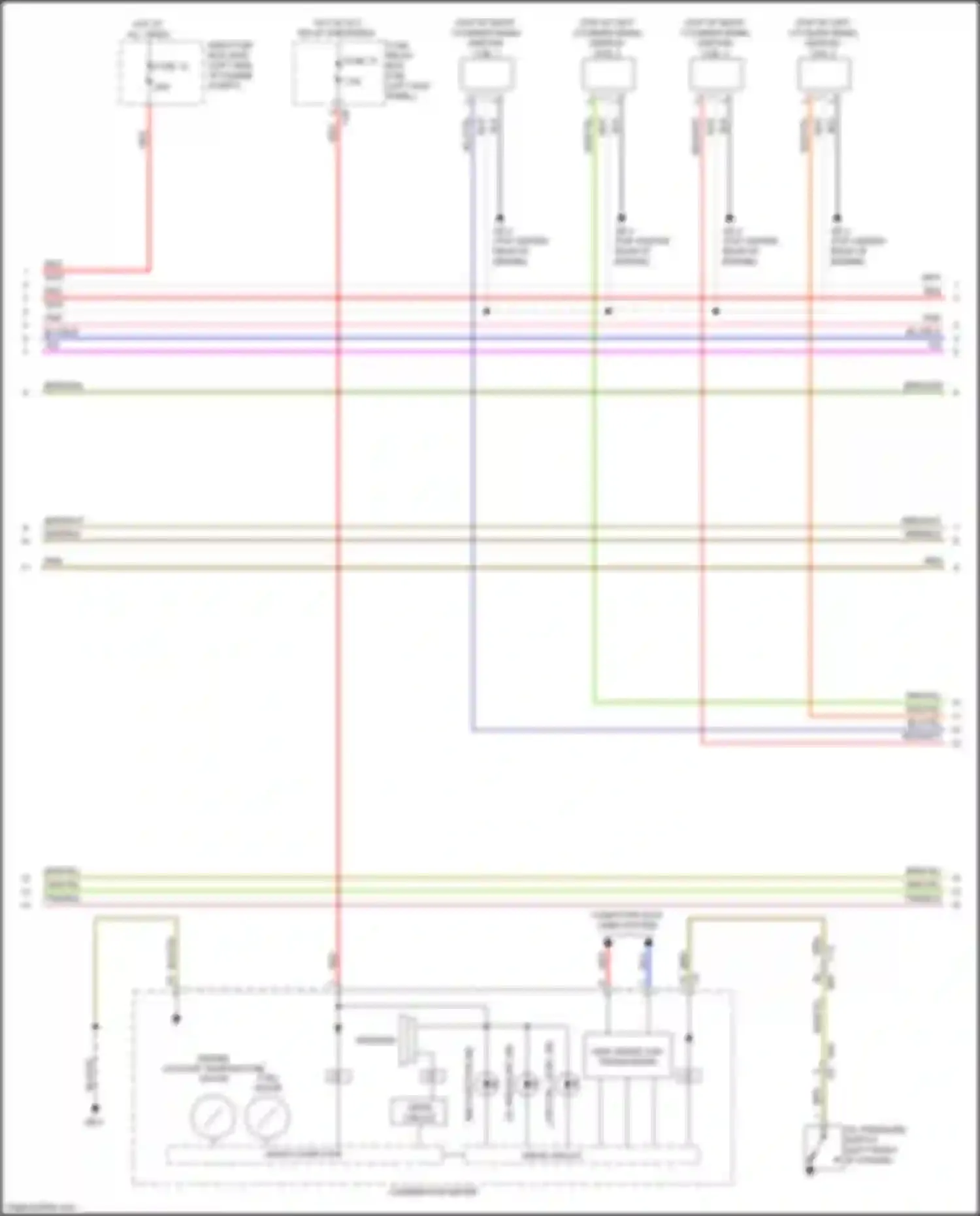 Legacy Subaru BN/BS (2014-2017): Wiring diagram engine performance 2.5l (3 of 5)