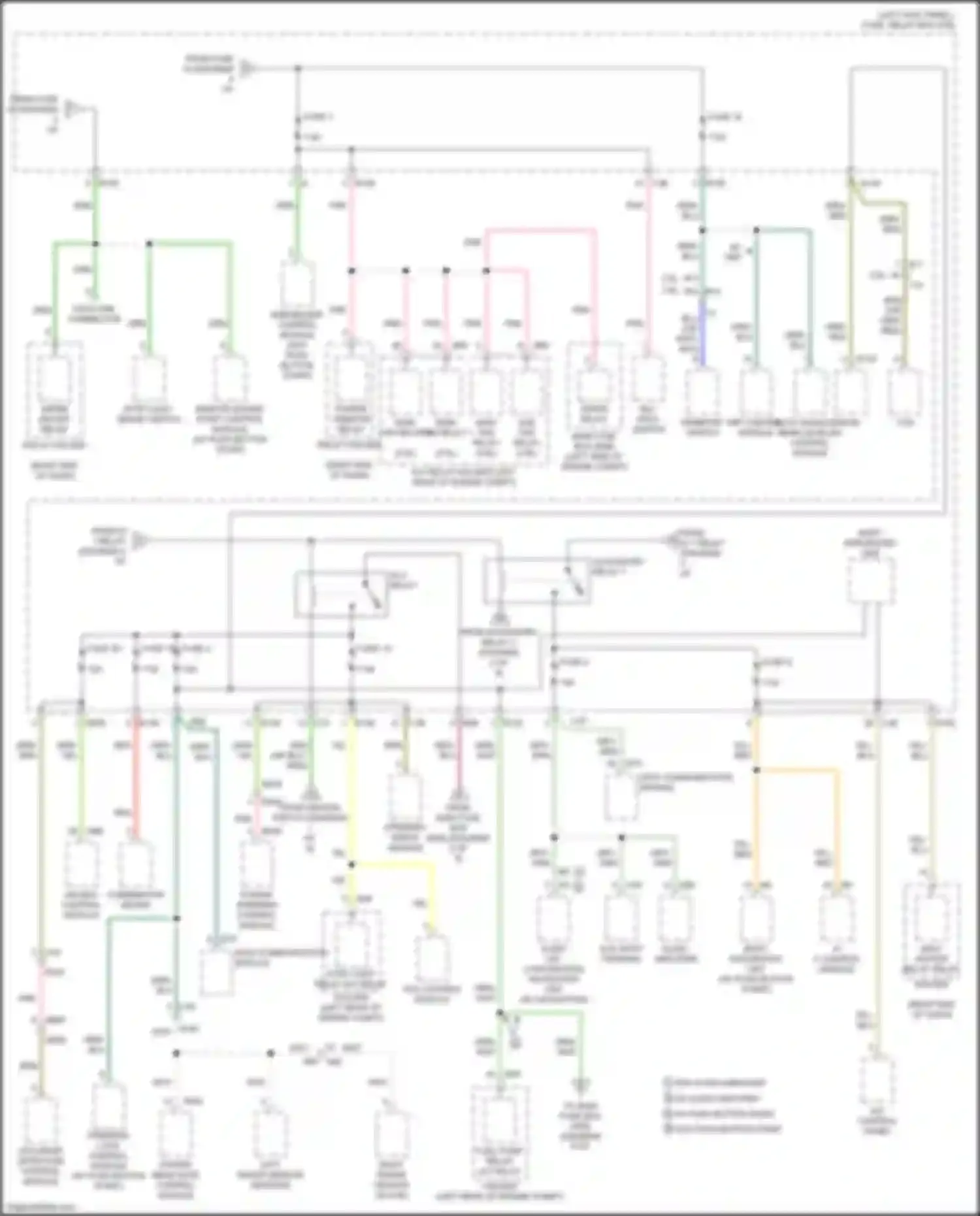 Legacy Subaru BN/BS (2014-2017): Power distribution circuit (5 of 8)