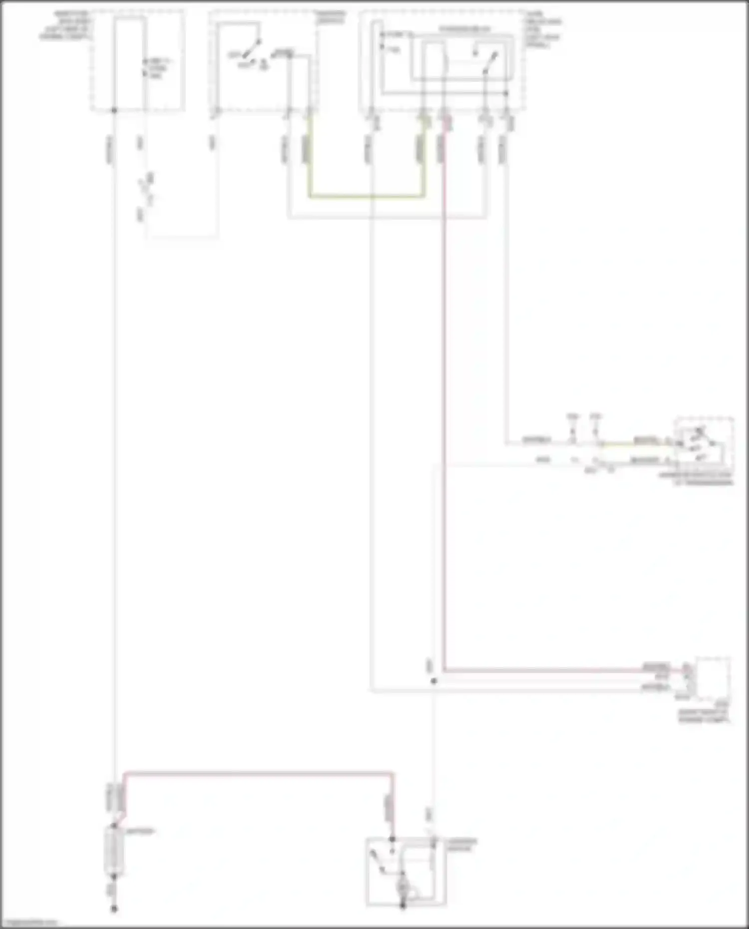 Legacy Subaru BN/BS (2014-2017): Starting circuit, w/o push button start