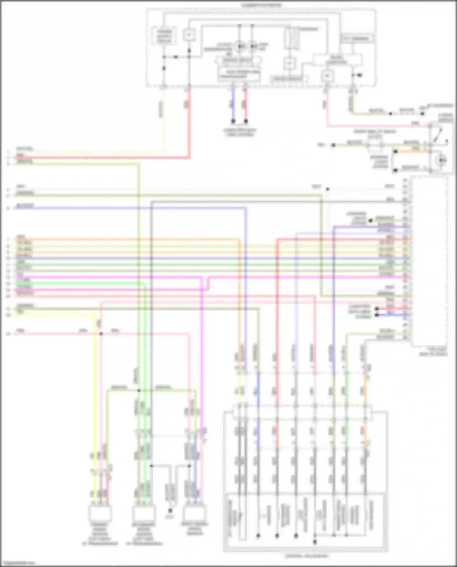 Legacy Subaru BN/BS (2014-2017): 3.6l, transmission circuit (2 of 2)