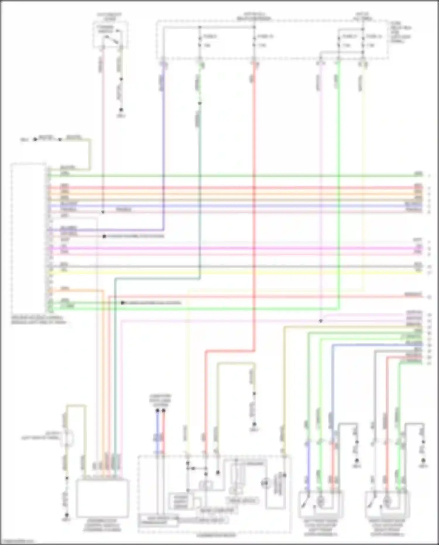 Wiring diagram computer data lines system for Subaru Legacy BN/BS (2014-2017) (55 of 75)