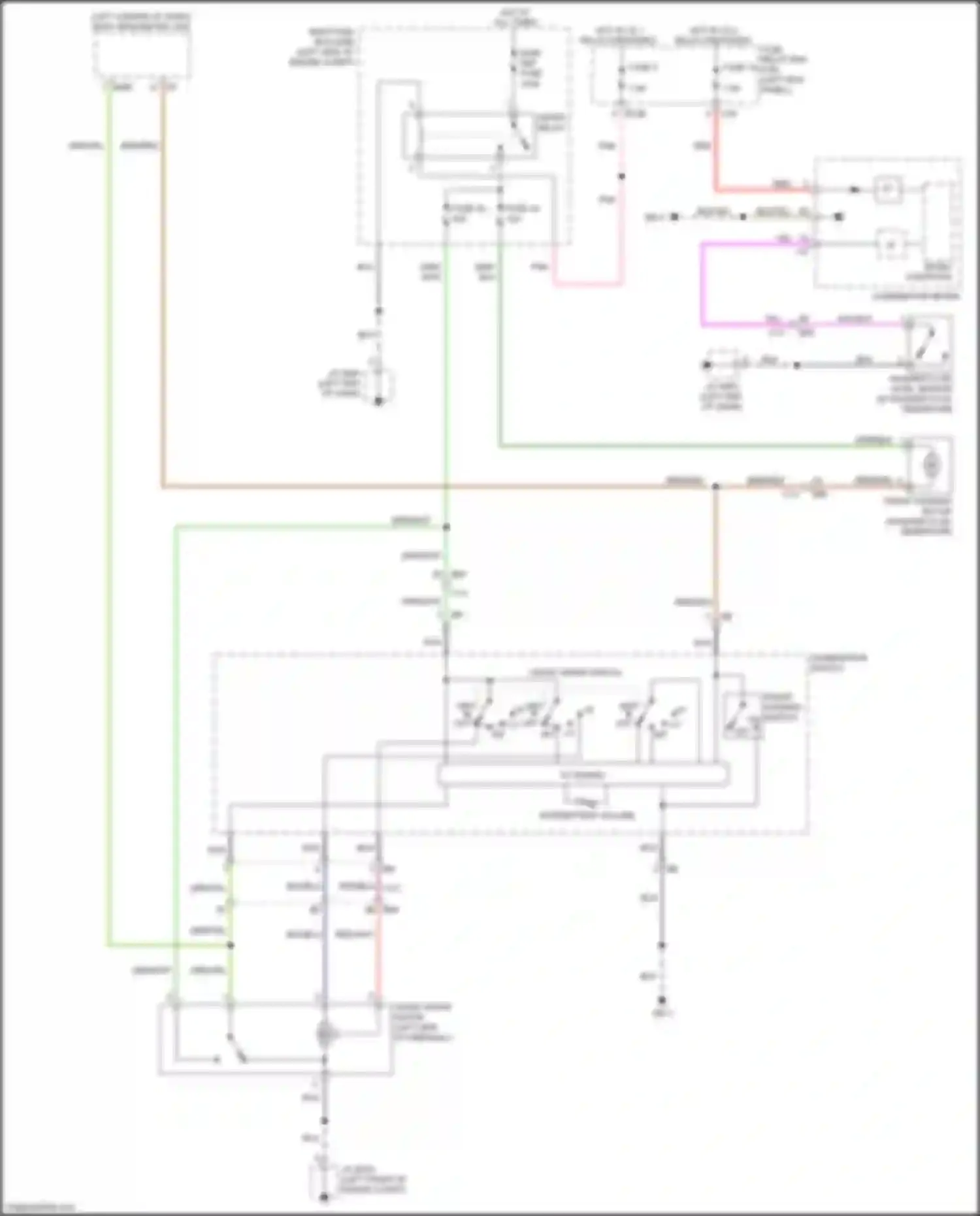 Wiring diagram fuse 15 for Subaru Legacy BN/BS (2014-2017) (14 of 37)