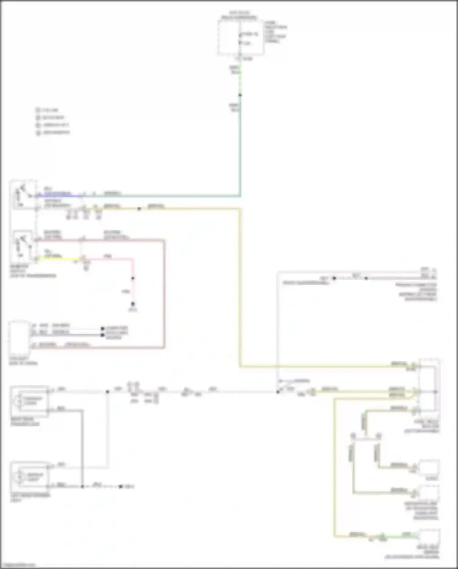 Wiring diagram fuse 18 for Subaru Legacy BN/BS (2014-2017) (2 of 7)