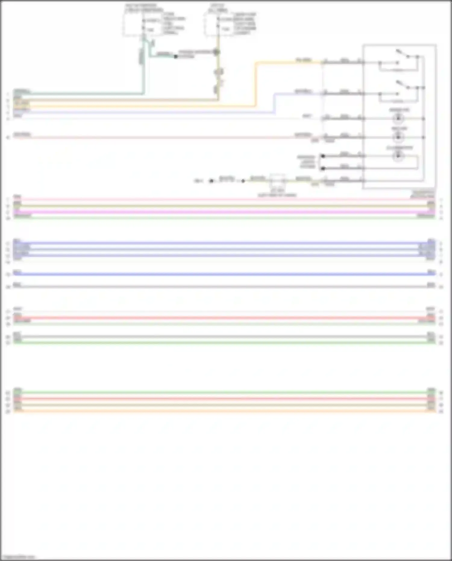 Wiring diagram fuse 9 for Subaru Legacy BN/BS (2014-2017) (4 of 19)