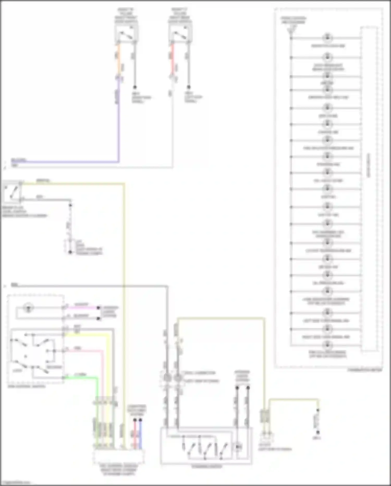 Wiring diagram hill hold on ind for Subaru Legacy BN/BS (2014-2017) (1 of 1)