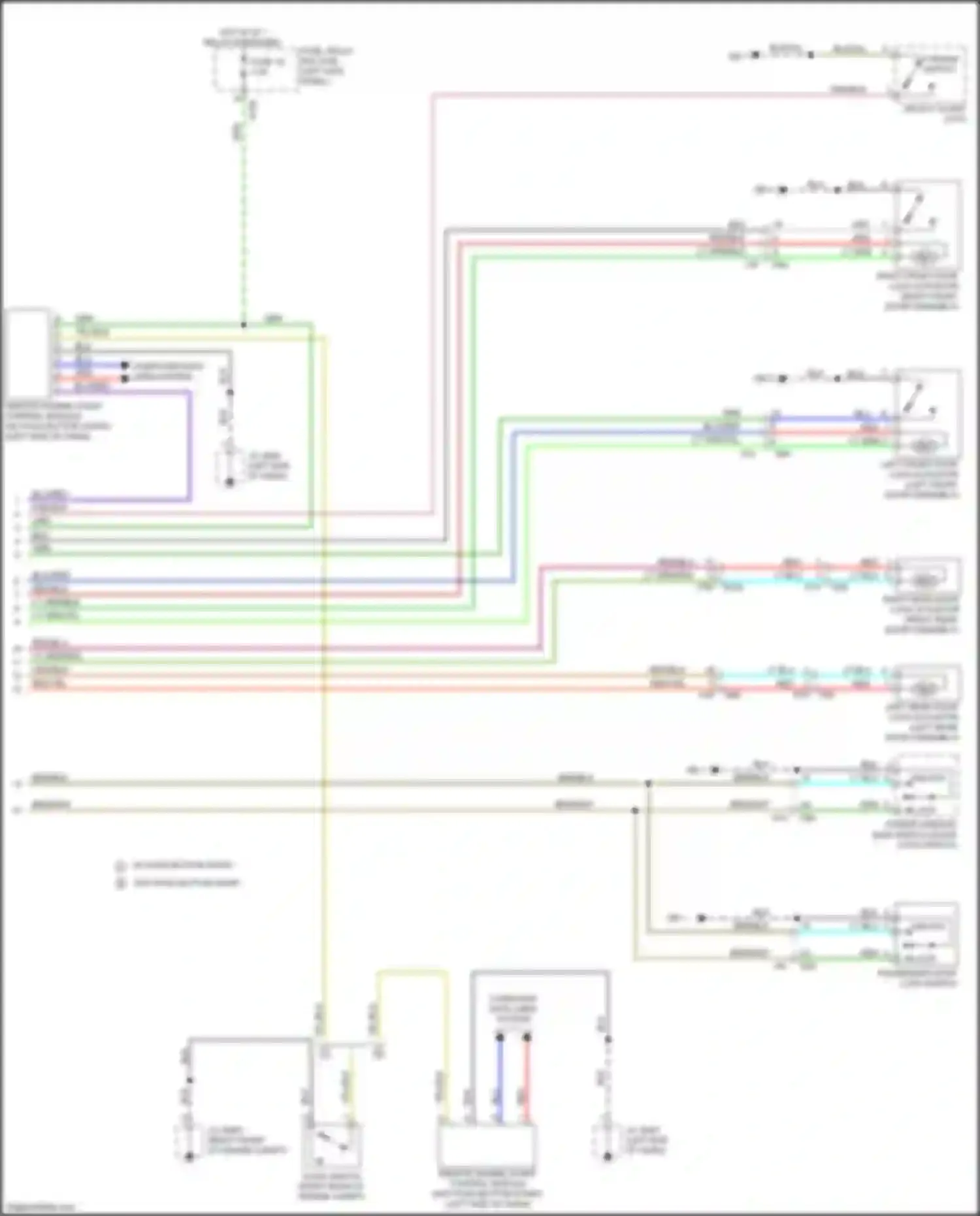 Wiring diagram lt grn/red for Subaru Legacy BN/BS (2014-2017) (10 of 15)