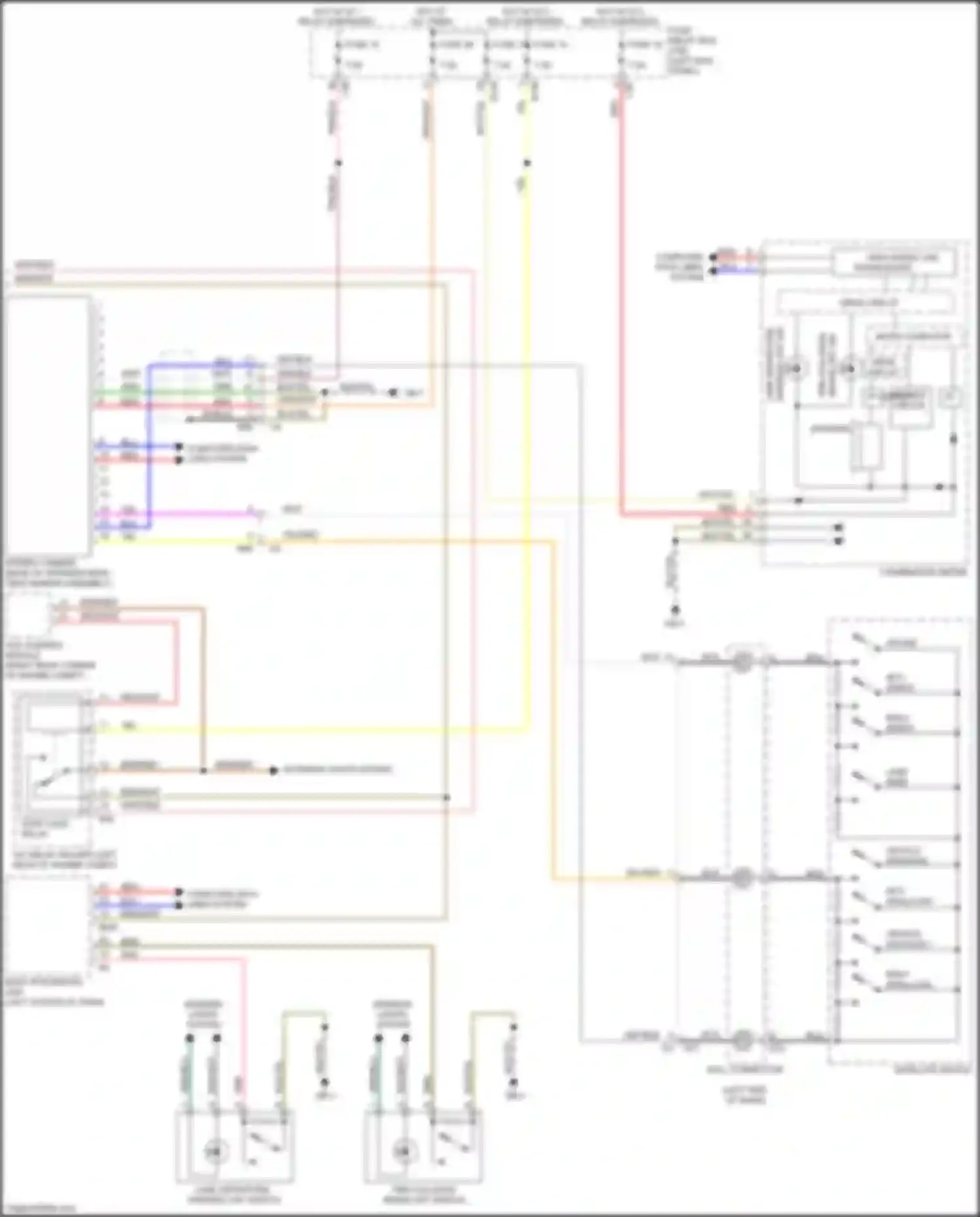 Wiring diagram micro computer for Subaru Legacy BN/BS (2014-2017) (1 of 36)
