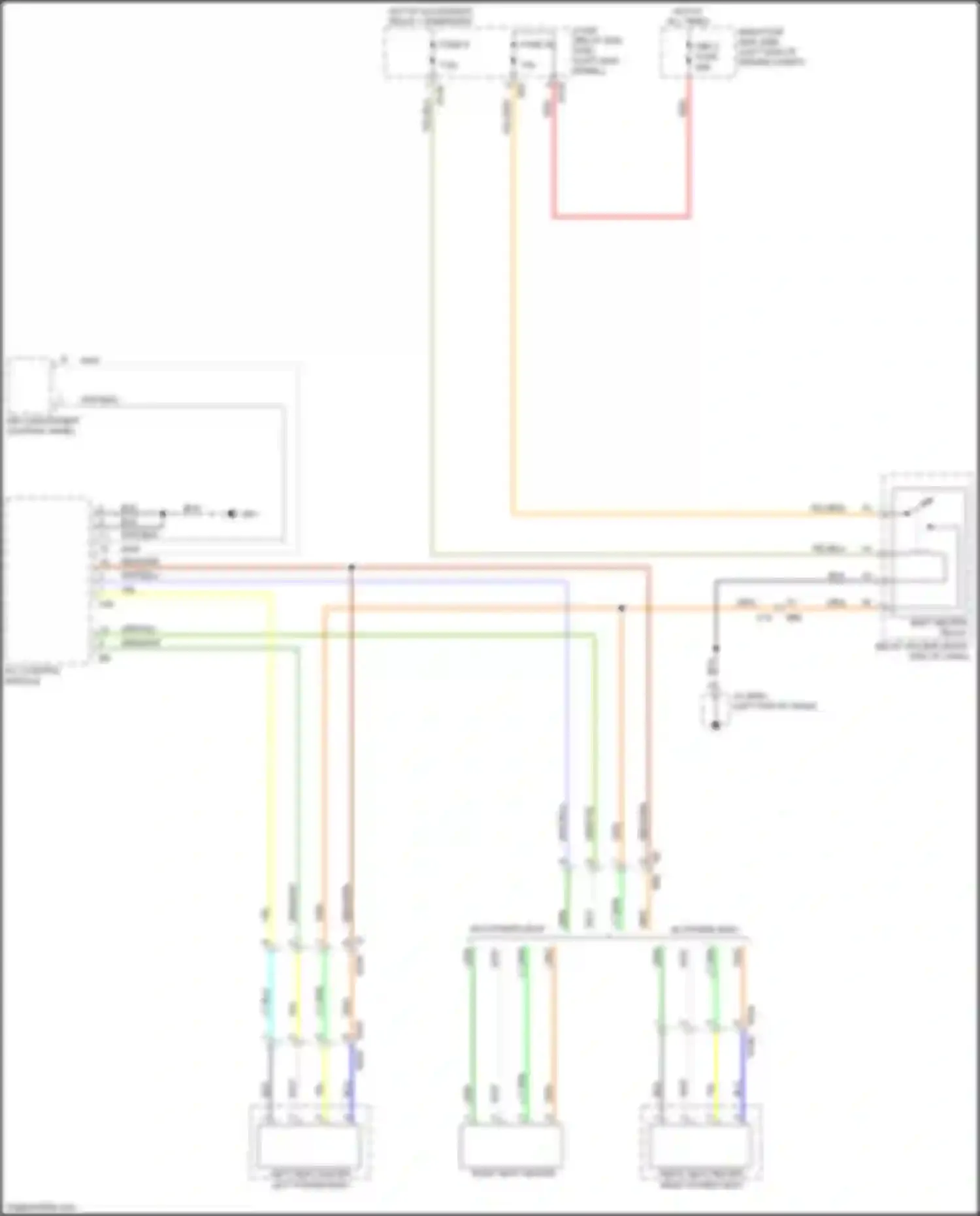 Wiring diagram yel/blu for Subaru Legacy BN/BS (2014-2017) (3 of 28)