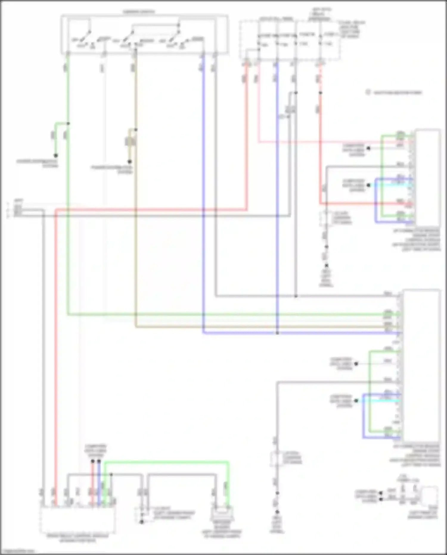 Legacy Subaru BW (2019-2024): Forced entry circuit, w/o keyless access system (5 of 5)