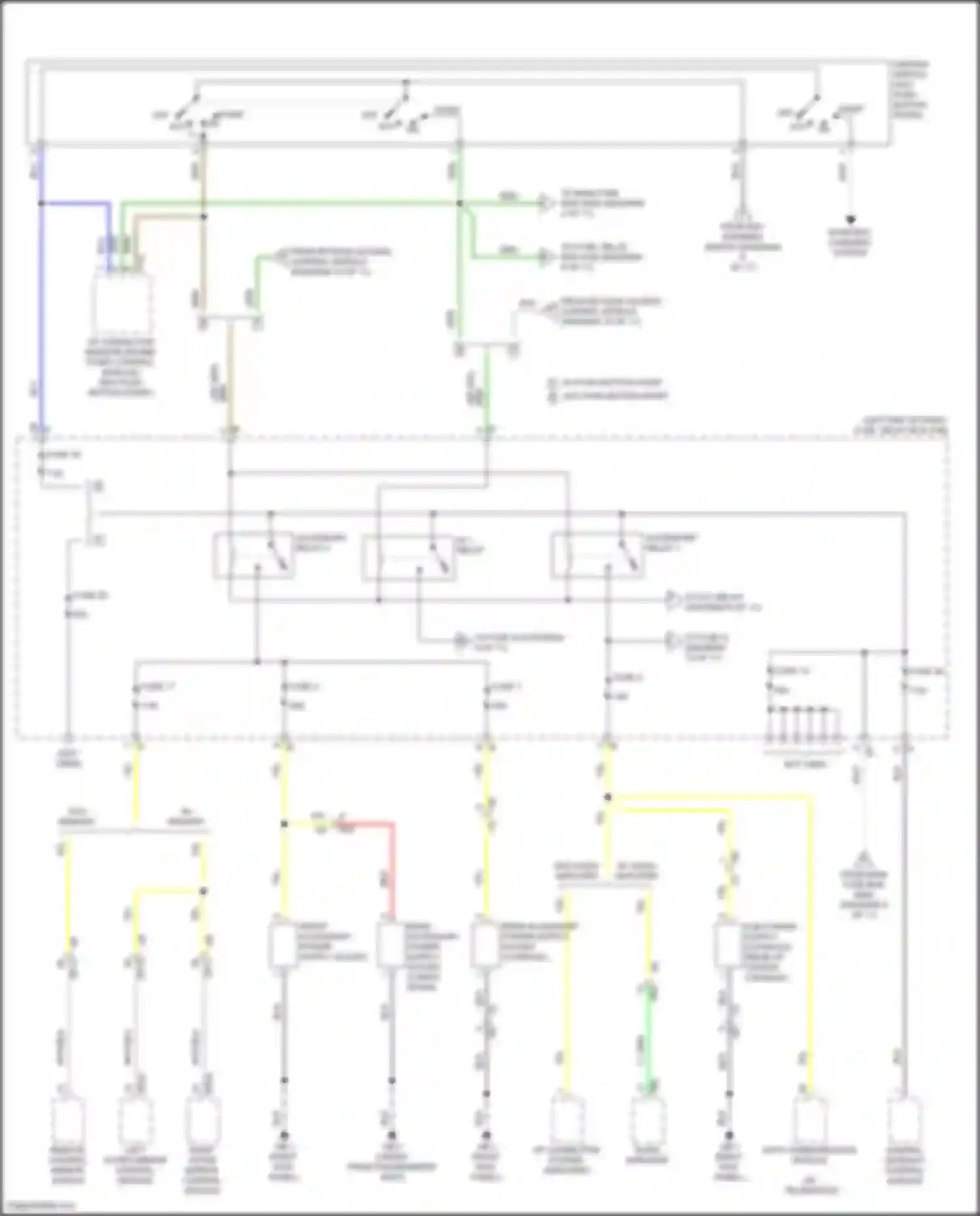 Legacy Subaru BW (2019-2024): Power distribution circuit (7 of 11)