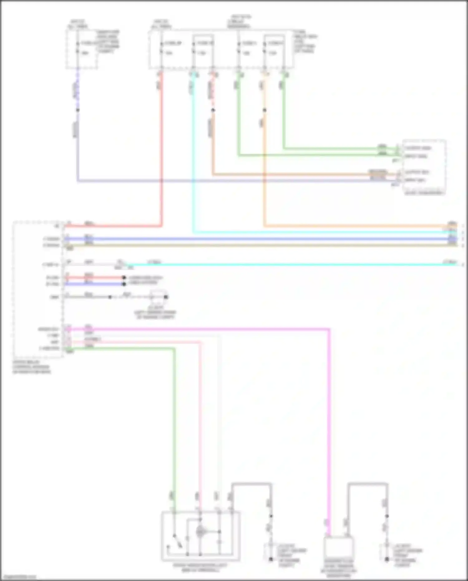 Wiring diagram b-can l for Subaru Legacy BW (2019-2024) (25 of 45)