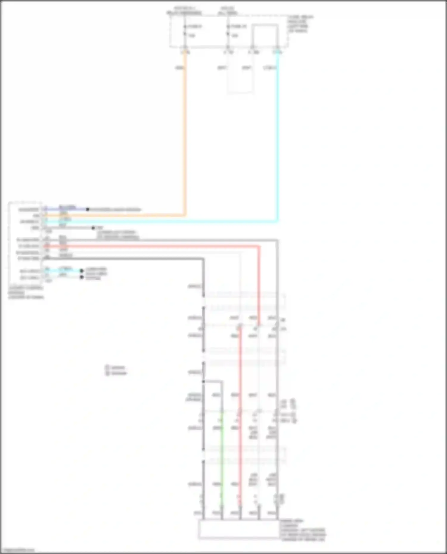 Wiring diagram blk for Subaru Legacy BW (2019-2024) (68 of 153)