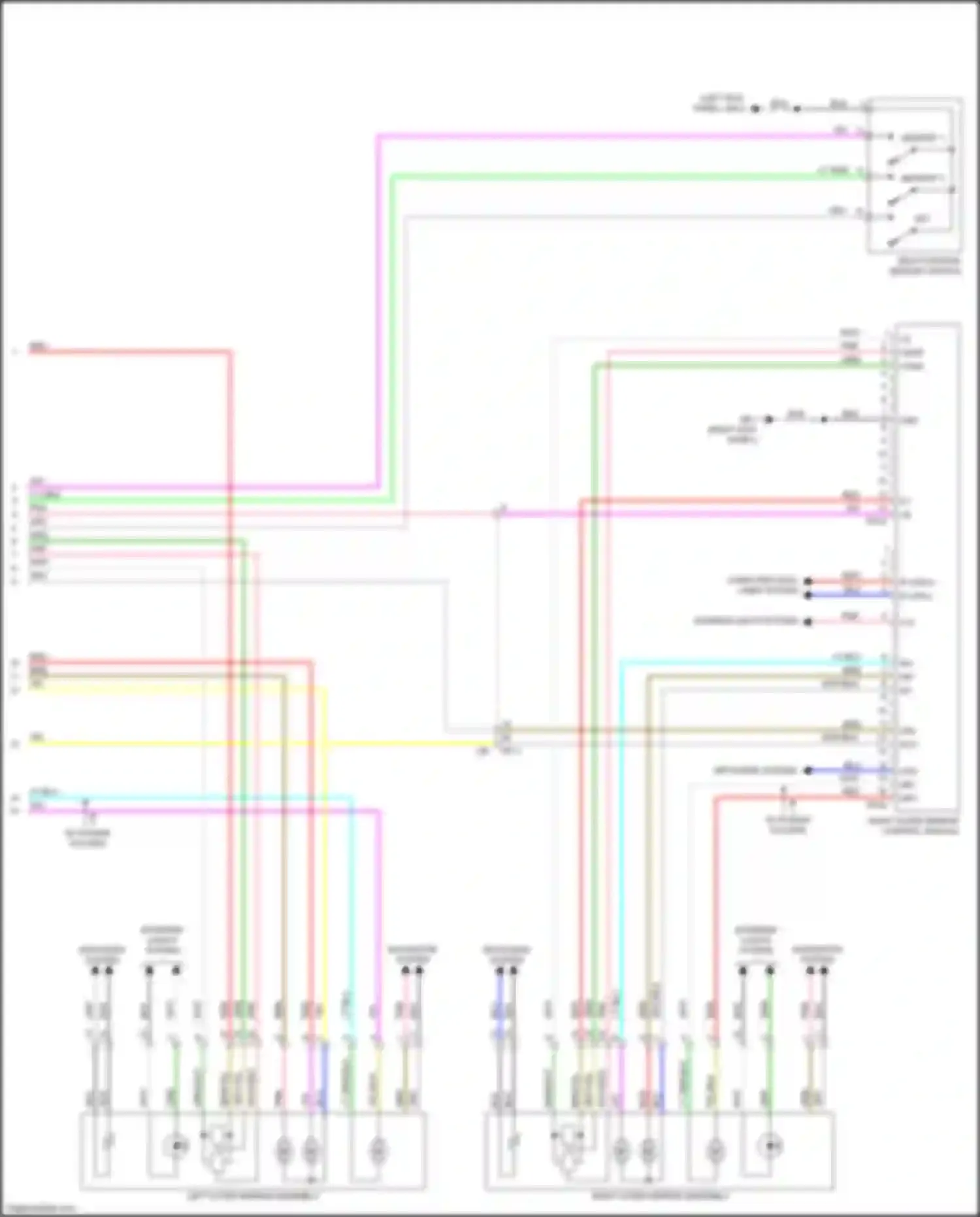 Wiring diagram brn for Subaru Legacy BW (2019-2024) (98 of 121)