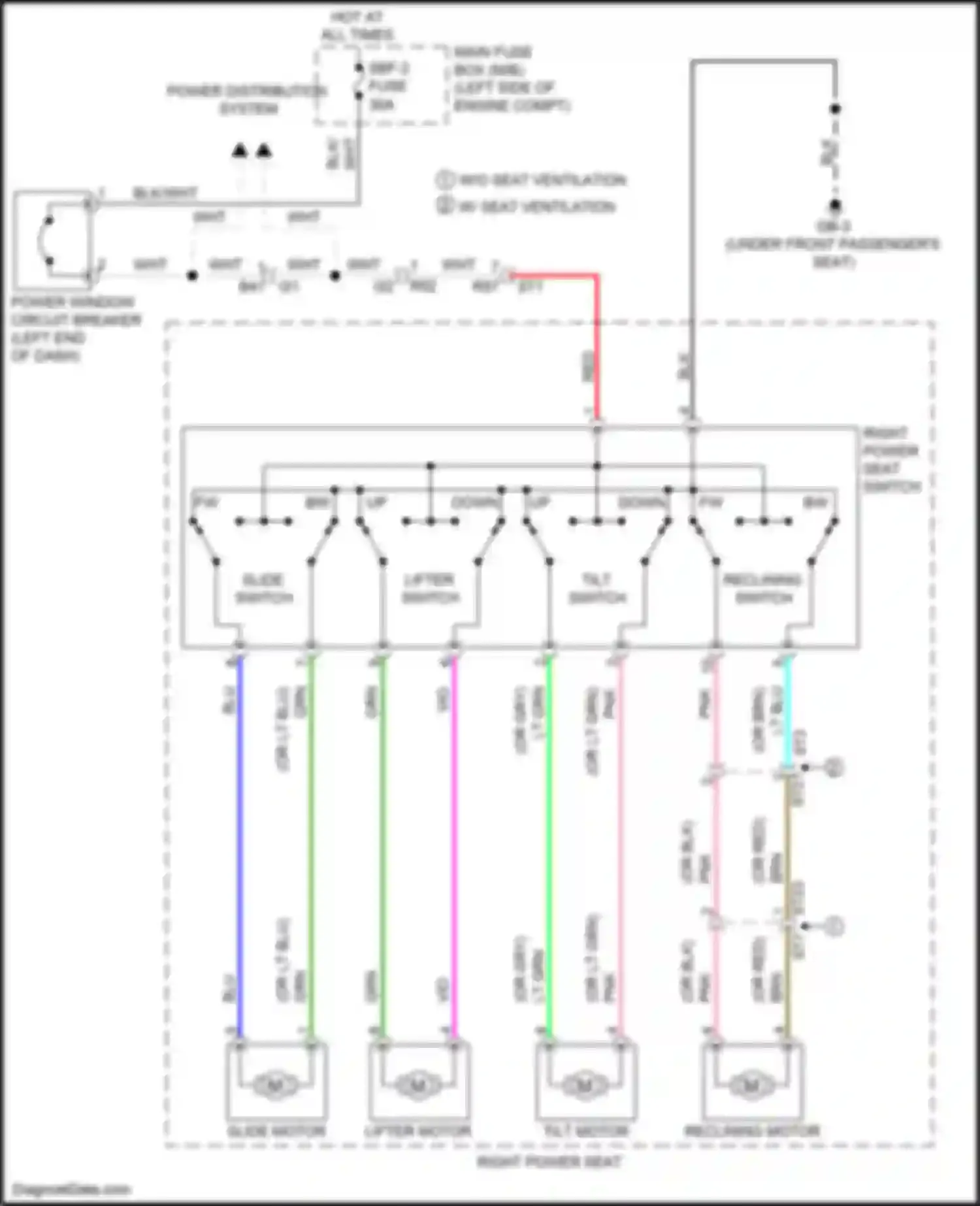 Wiring diagram brn for Subaru Legacy BW (2019-2024) (85 of 121)