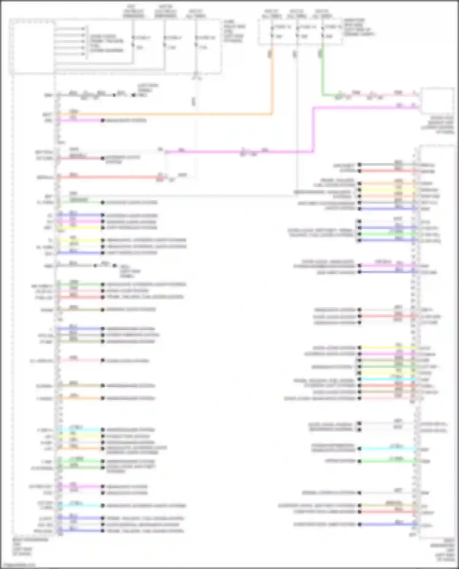 Wiring diagram f wif sw for Subaru Legacy BW (2019-2024) (1 of 1)