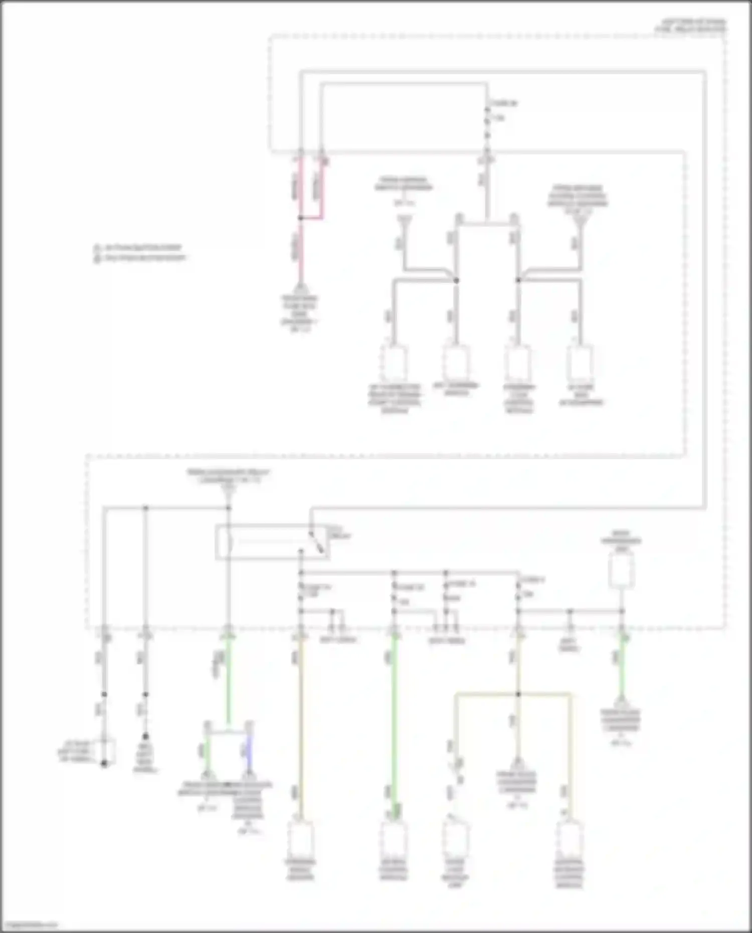 Wiring diagram fuse 15 for Subaru Legacy BW (2019-2024) (4 of 5)