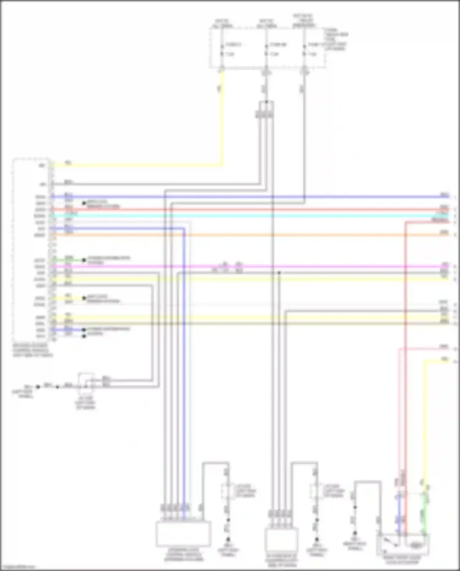 Wiring diagram fuse 31 for Subaru Legacy BW (2019-2024) (1 of 6)
